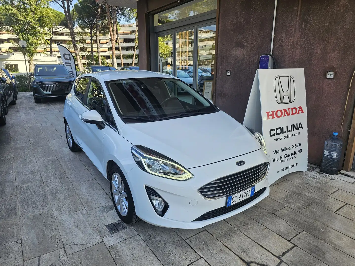 Ford Fiesta Fiesta 1.0 Ecoboost 95 CV 5 porte Titanium Blanc - 2