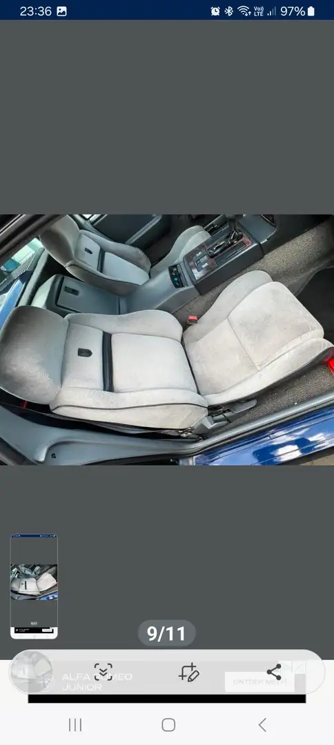 Pontiac Fiero 1987 Gt 2.8 V6 Blau - 2