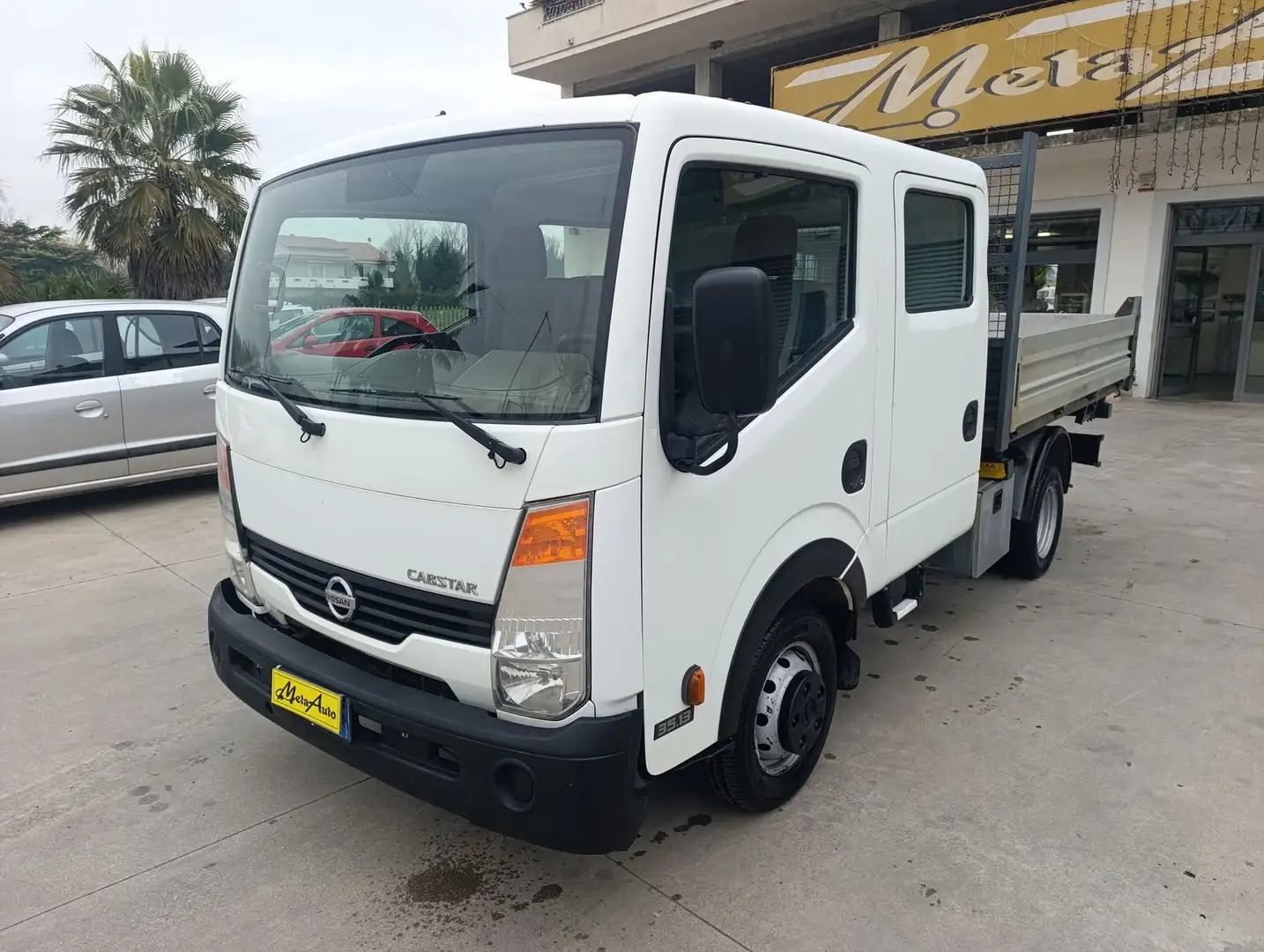 Nissan Cabstar Cabstar 35 HD.13 2.5 TDI DOPPIA CABINA RIBALTABILE Bianco - 2