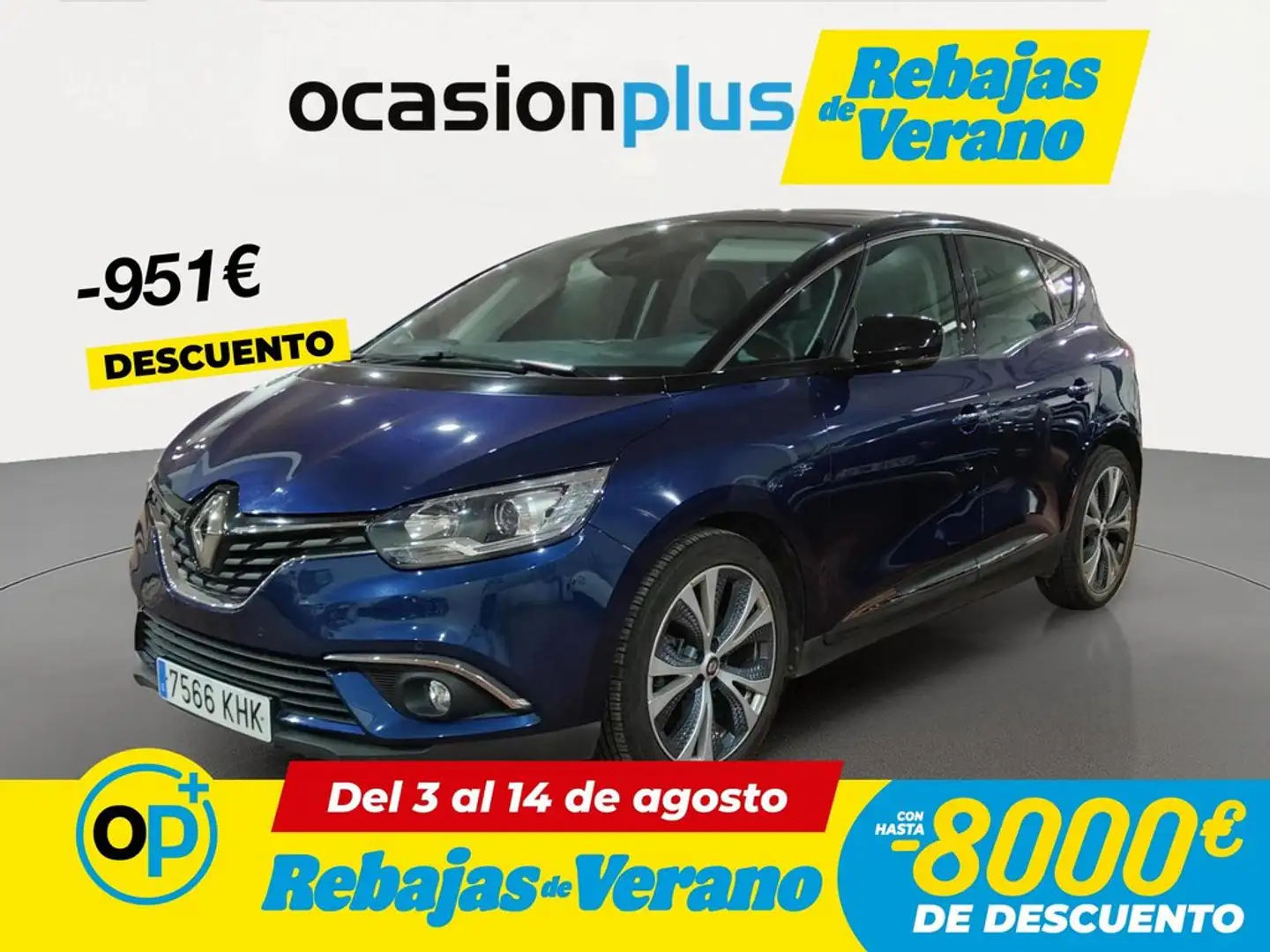 Renault Scenic 1.5dCi Zen 81kW Azul - 1