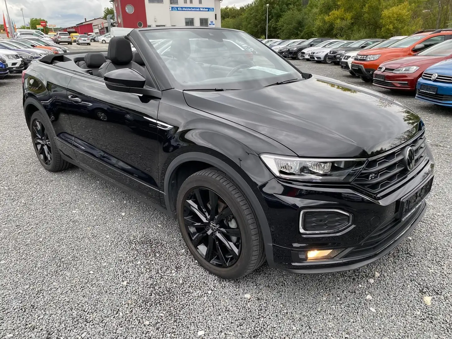 Volkswagen T-Roc Cabriolet 1.5 TSI *DSG*R-LINE*DAB*NAVI*ACC Schwarz - 1