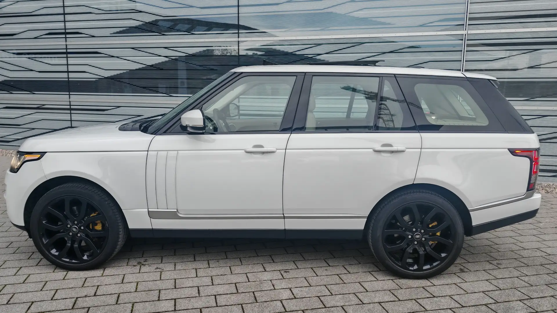 Land Rover Range Rover 3.0 V6|Leder-beige|Pano|22" Blanco - 2