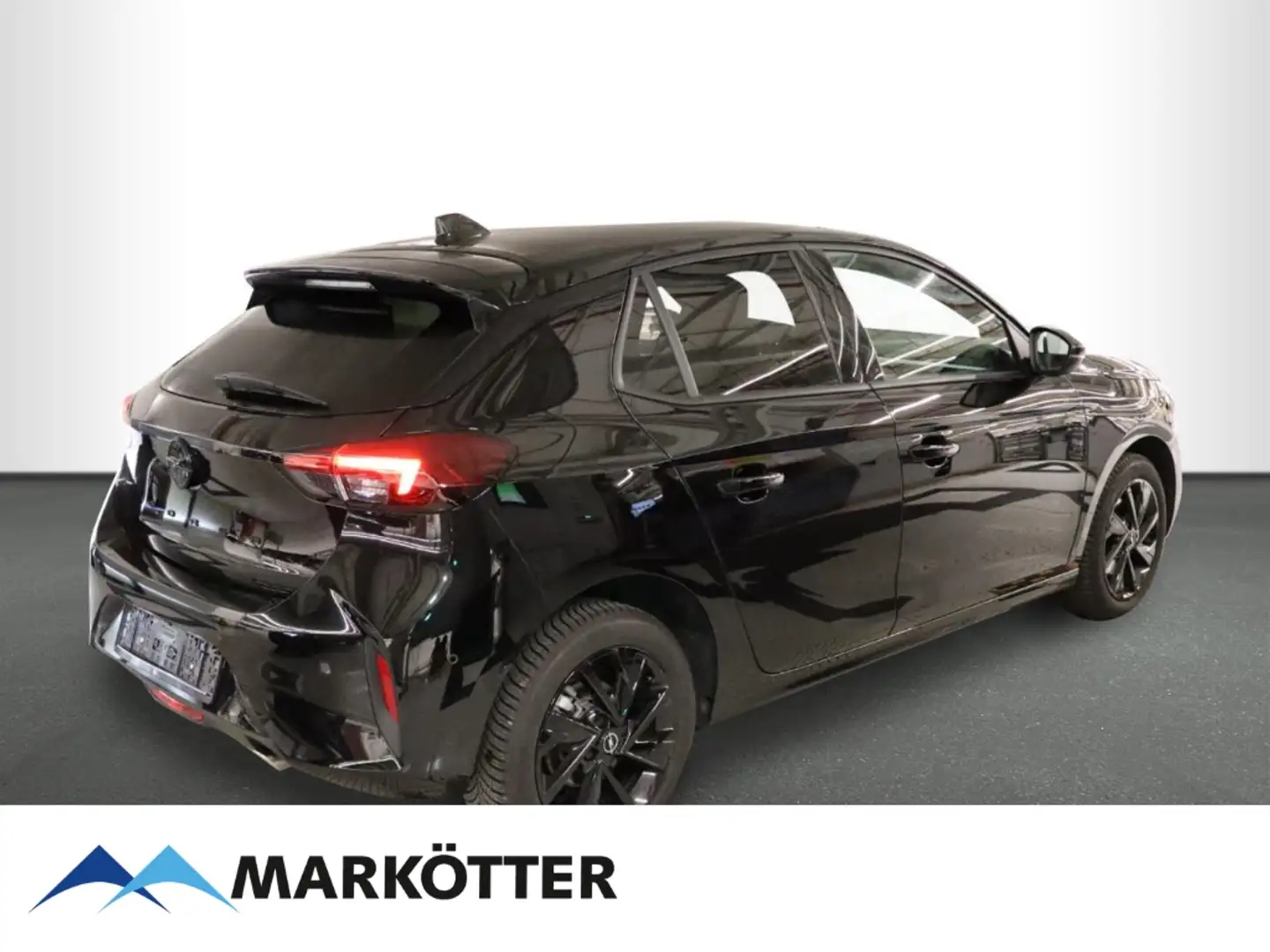 Opel Corsa F Basis 1.2 Turbo Navi/360°CAM/SH/LH Zwart - 2