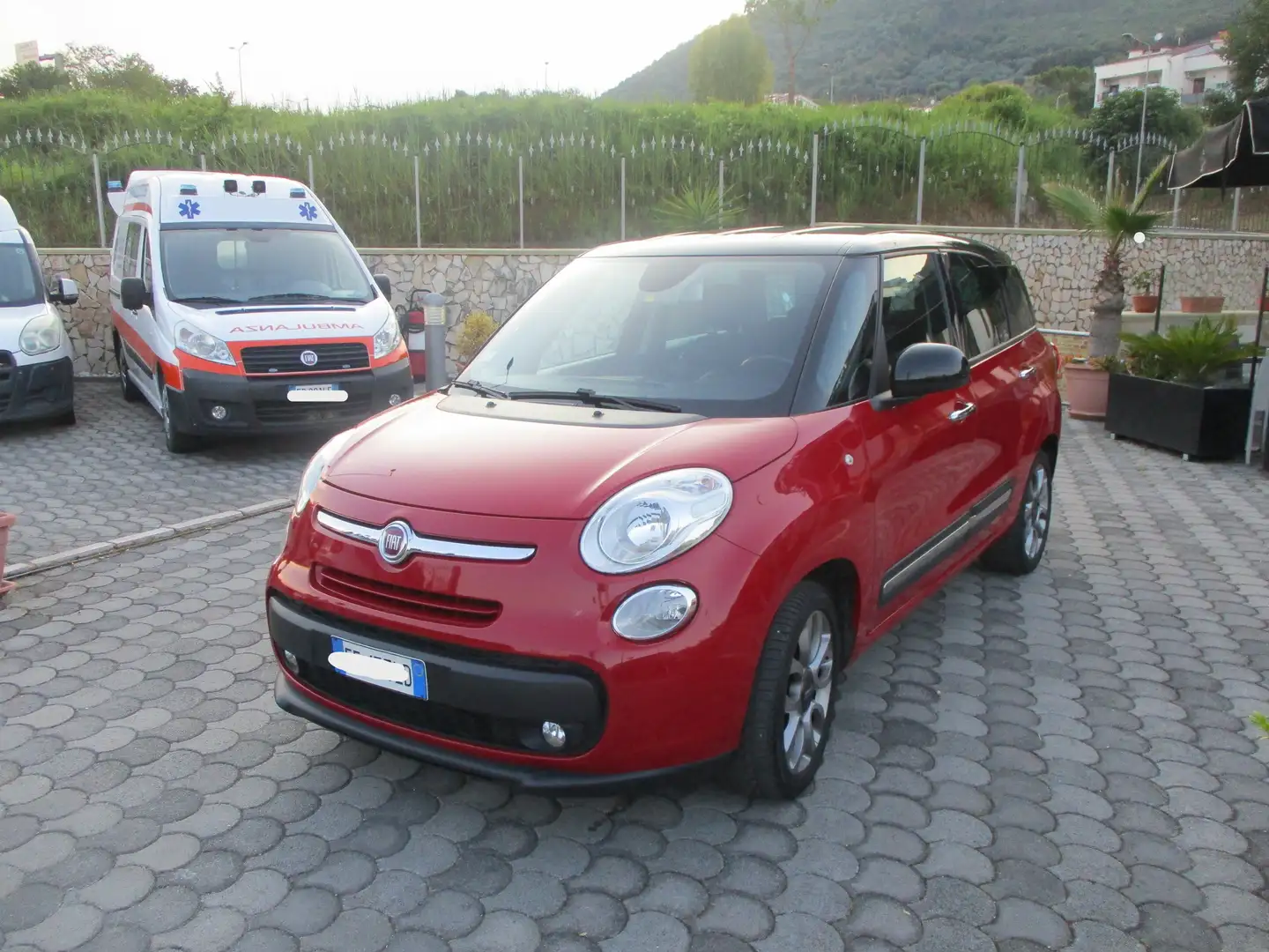 Fiat 500L 1.3 Multijet 95 CV LOUNGE POSTI 7 NAVI TEL Rosso - 2