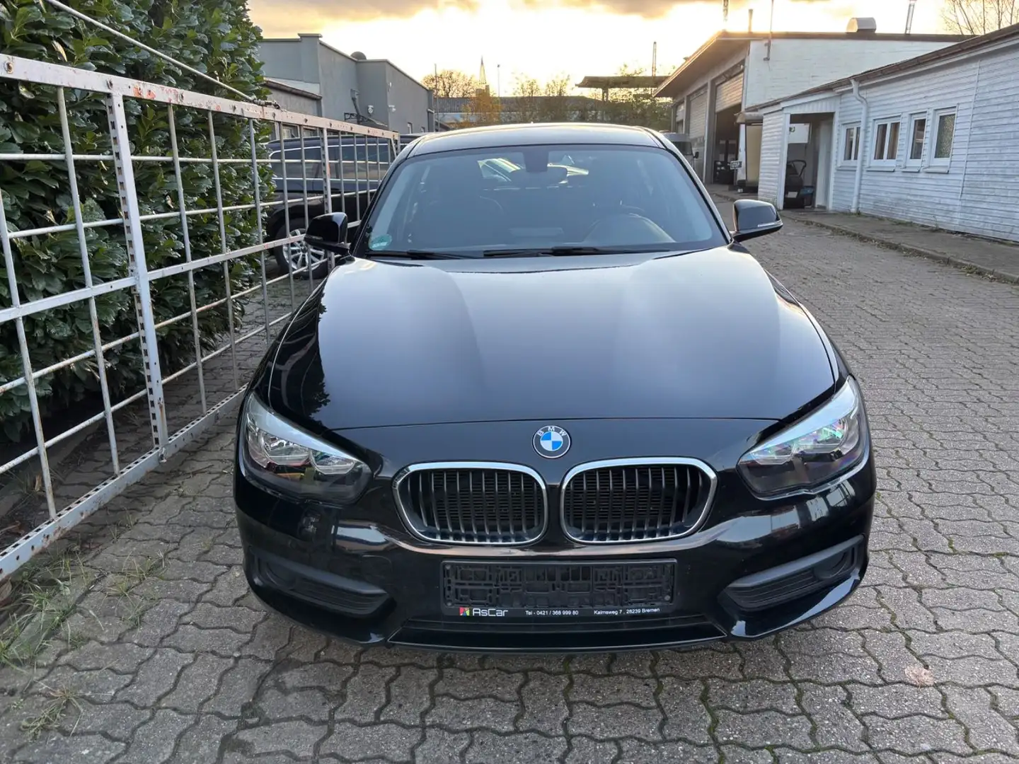 BMW 116 i St.Kette.Neu 1.HAND KLIMA SITZHEIZUNG Noir - 2