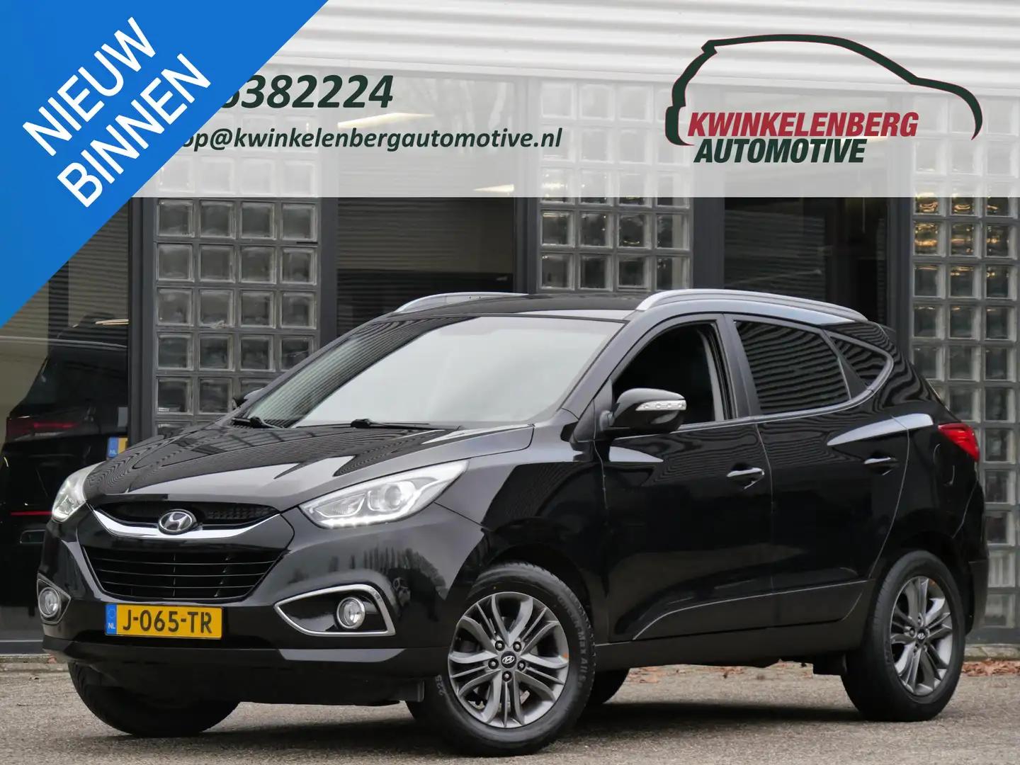Hyundai iX35 1.6i GDI i-VISION/ CAMERA/ PDC ACHTER/ APK T/M OKT Noir - 1