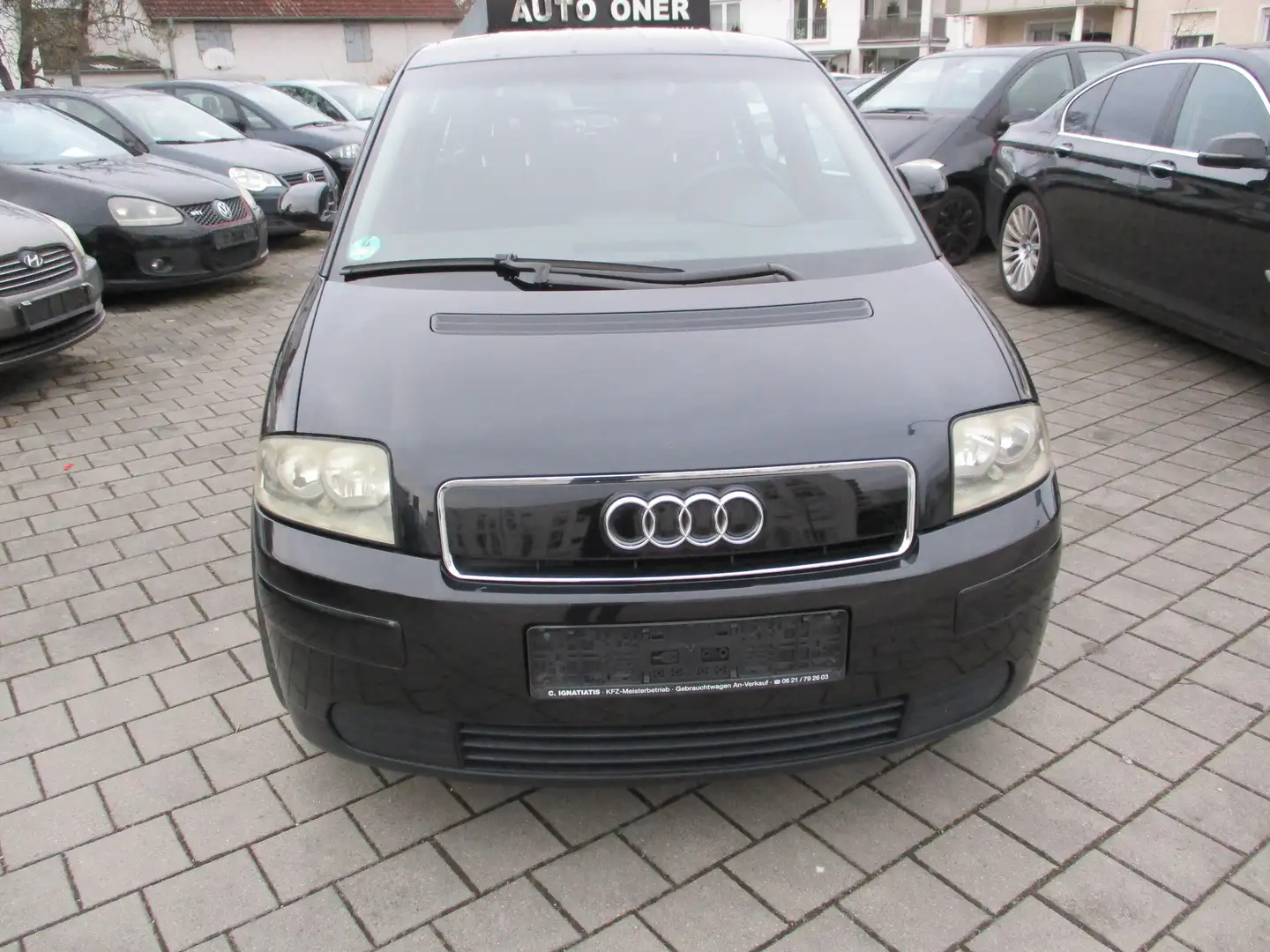Audi A2 1.4 TÜV NEU Schwarz - 2
