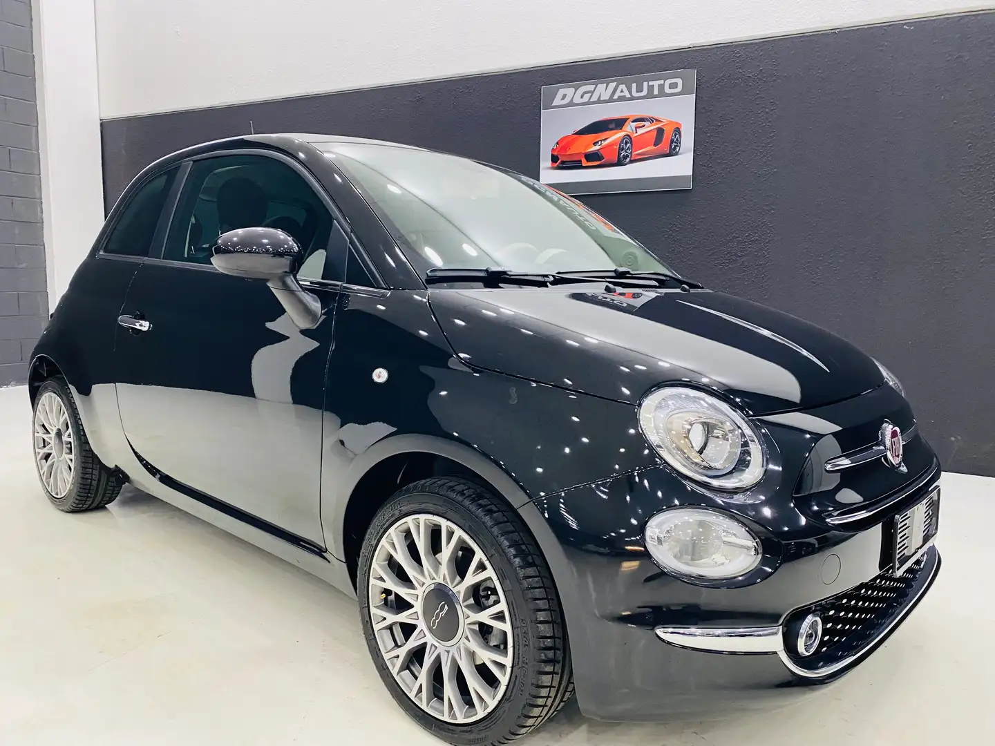 Fiat 500 1.0 hybrid Dolcevita Navy Carplay Noir - 2