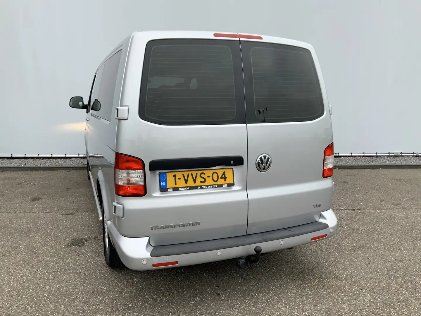 Volkswagen T5 Transporter MARGE 2.0 TDI L2H1 Dub Cab Airco Cruise Alu Velg S Argent - 2