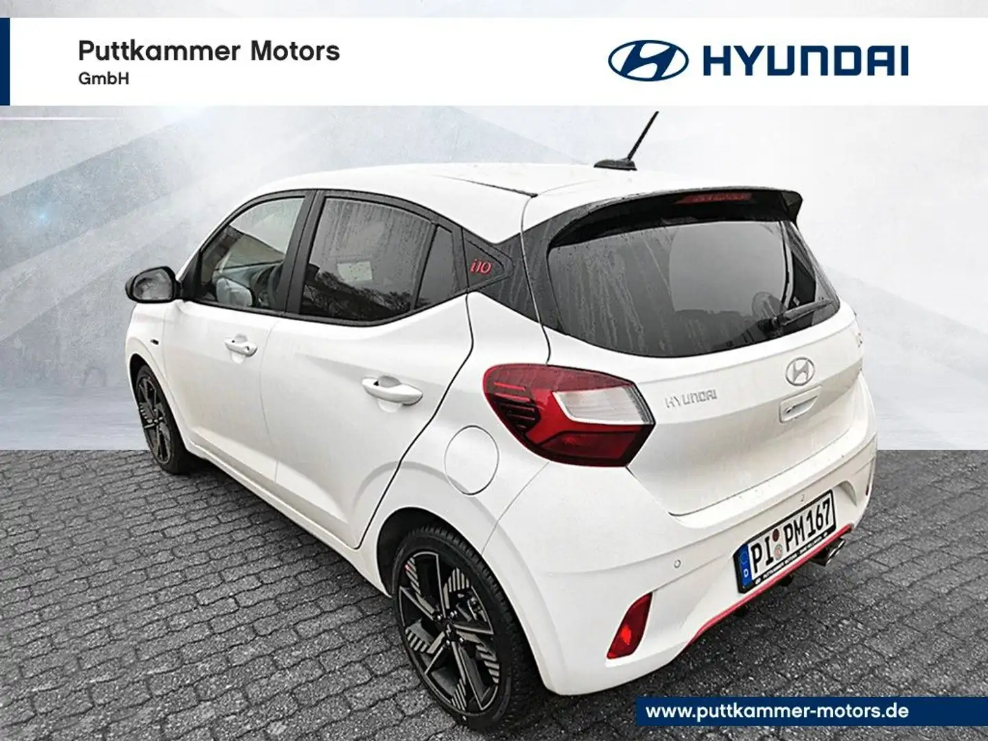Hyundai i10 1.0 T-GDi N Line Navigation Weiß - 2