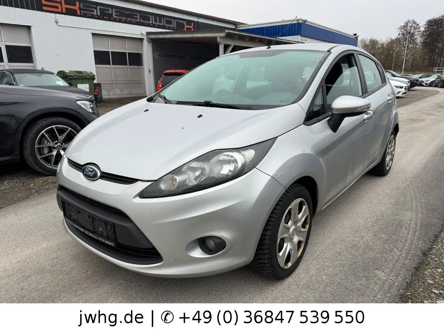 Ford Fiesta 1.4 TDCI HU/AU 11/27! KLIMAAUT. Argent - 1