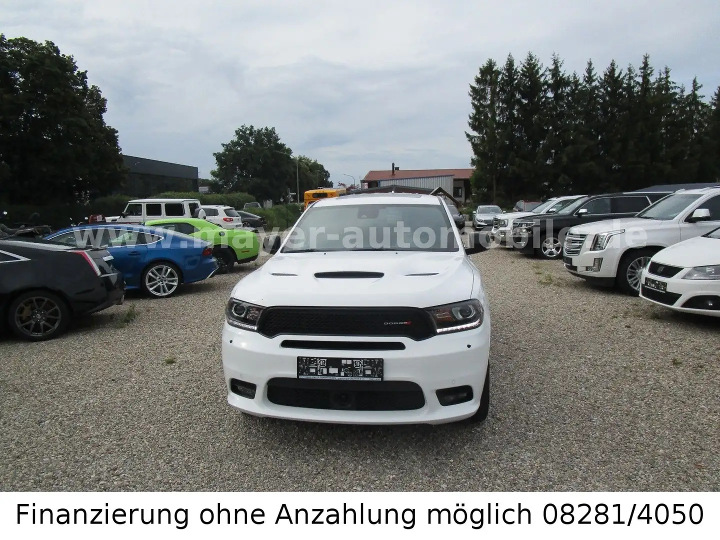 Dodge Durango 5,7 V8 R/T*1.Hand*unfallfrei*VOLL*Beats* Blanc - 2