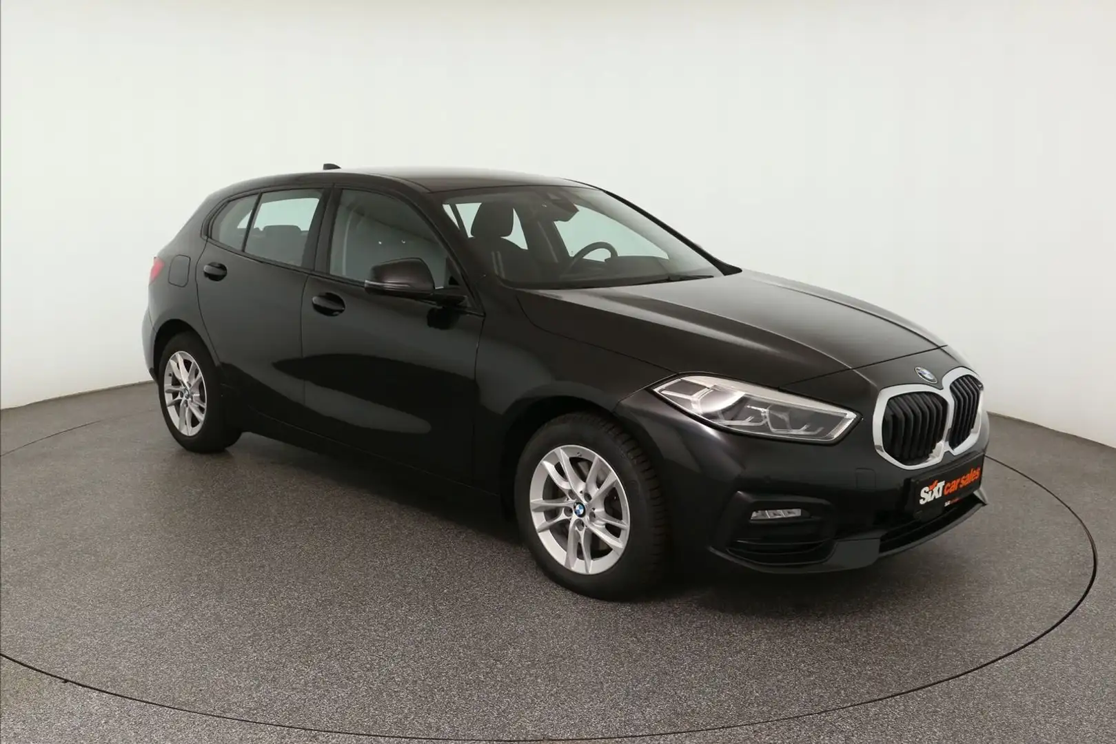 BMW 118 d Sport L. Sitz-& LR-HZG|HiFi|Nav|LED|CarPlay Noir - 1