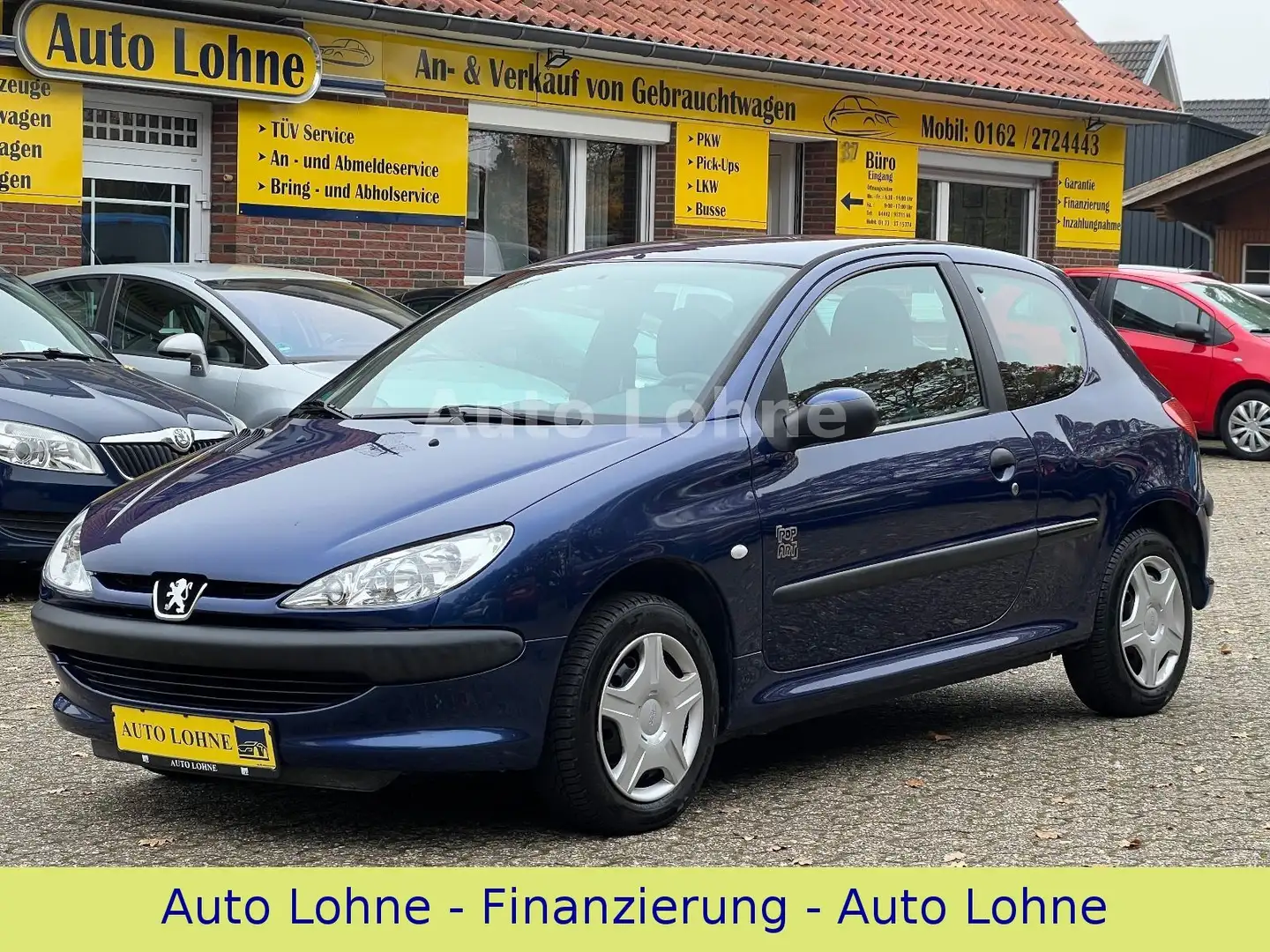 Peugeot 206 1.1 Filou 60 Blau - 1