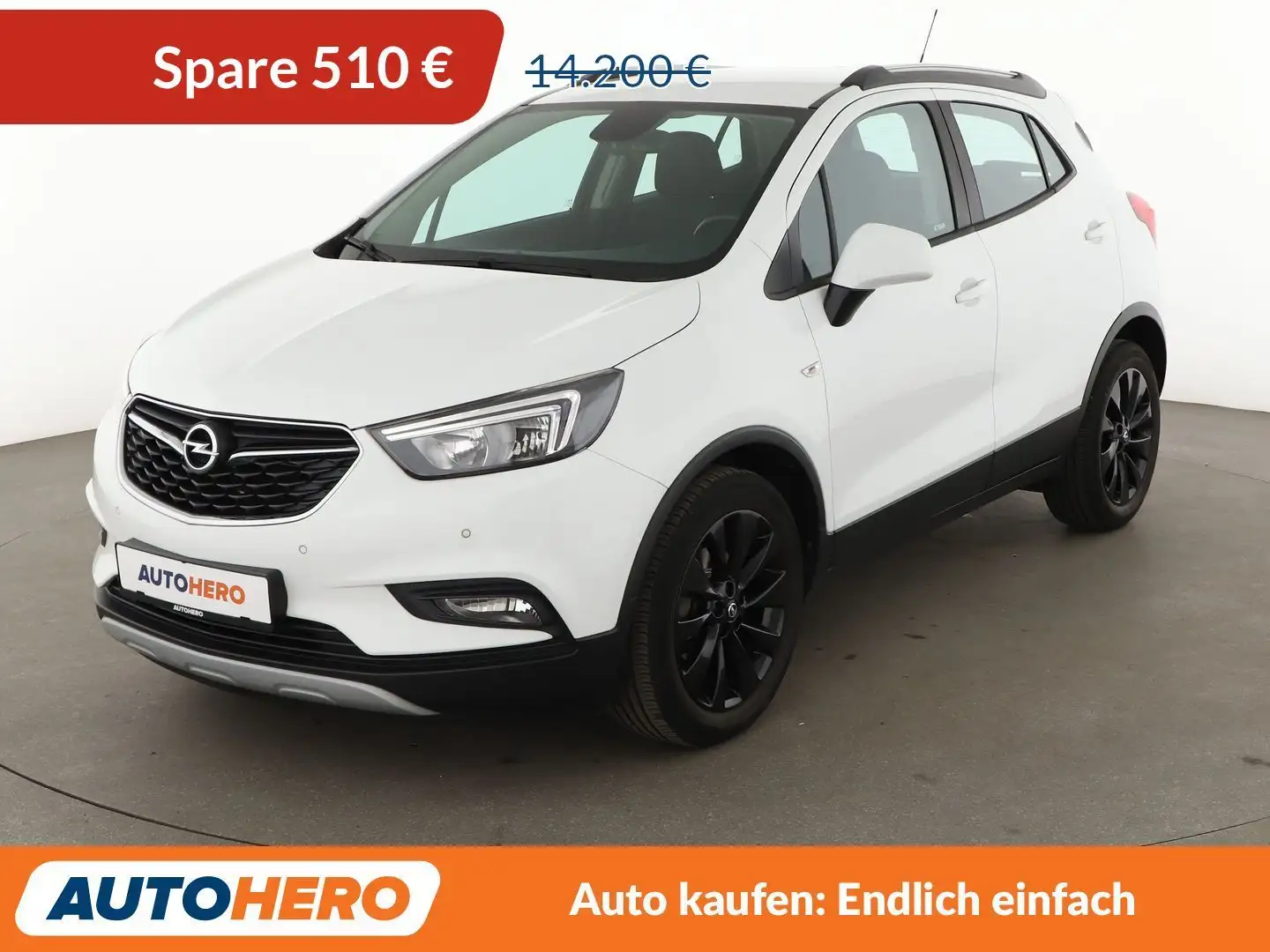 Opel Mokka X 1.4 Turbo ON Start/Stop*NAVI*PDC*SHZ*KLIMA*TEMPO* Weiß - 1