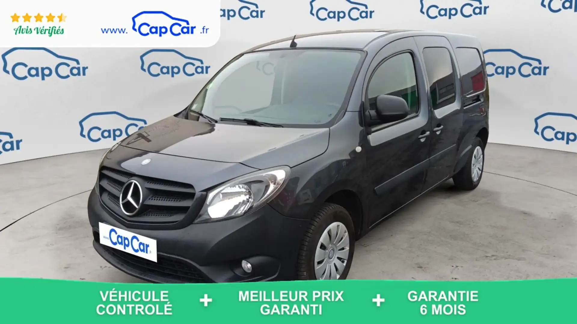 Mercedes-Benz Citan Fourgon Long Cabine Approfondie 1.5 CDI 90 Pro - 5 places - 1