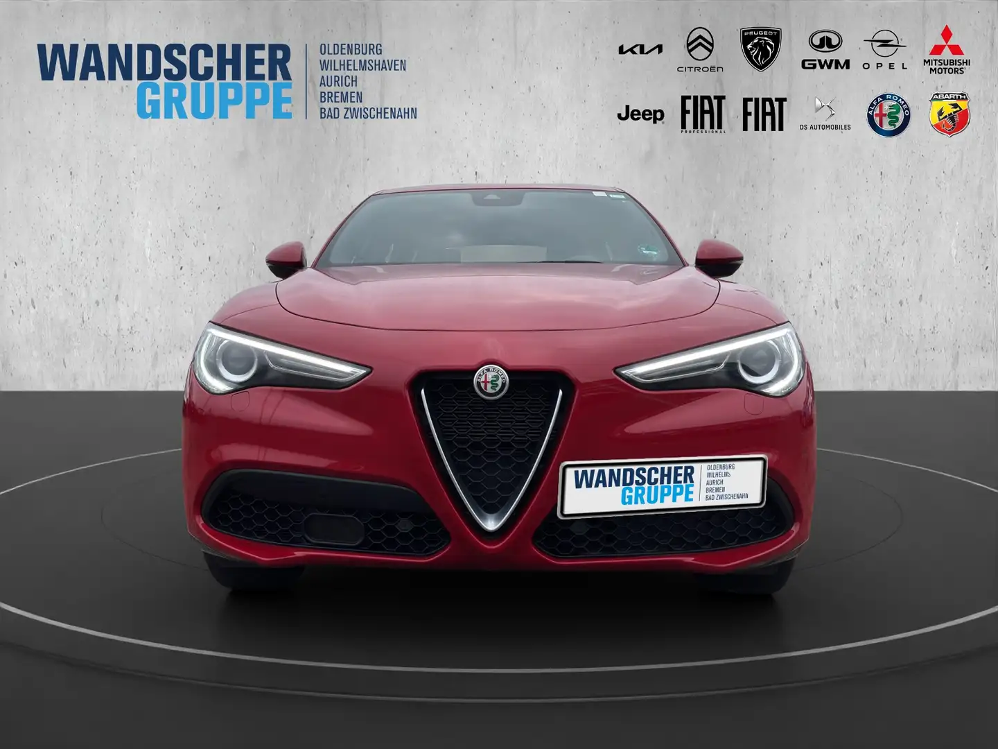 Alfa Romeo Stelvio 2.0 Turbo Ti Q4 *LENKRADHEIZUNG*KEYLESS* Rot - 2