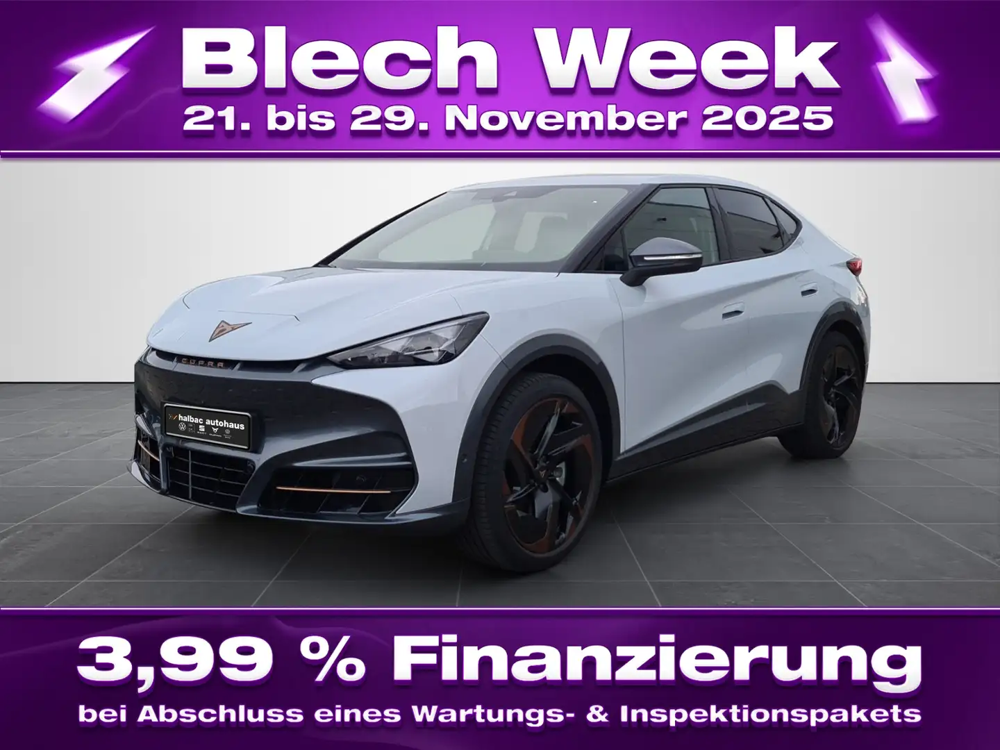 CUPRA Tavascan 210 kW Endurance 77kWh +NAVI+LED+WÄRMEPUMPE+SHZ+P Argento - 1