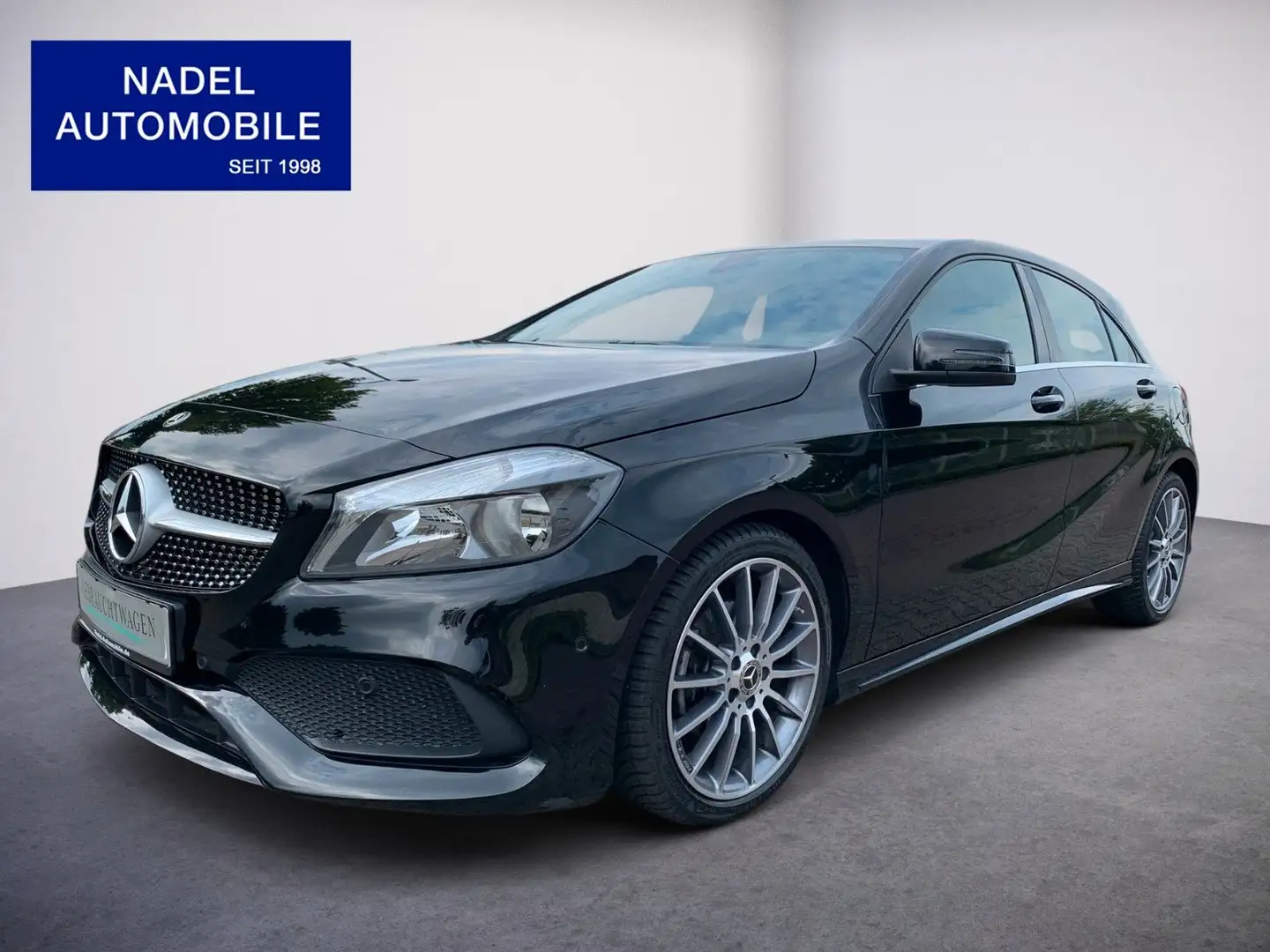 Mercedes-Benz A 200 BlueEfficiency AMG Line/Navi/SHZ/FSE/PDC Noir - 1