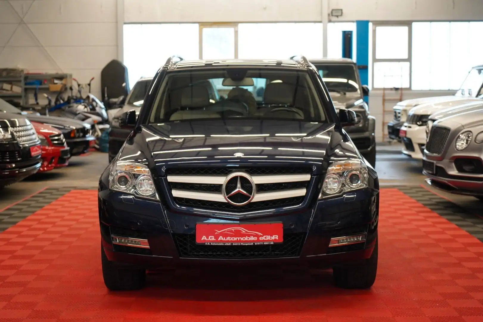 Mercedes-Benz GLK 350 GLK-350 4Matic *1Hand*Automatik*Leder*MFL*Navi* Blau - 2