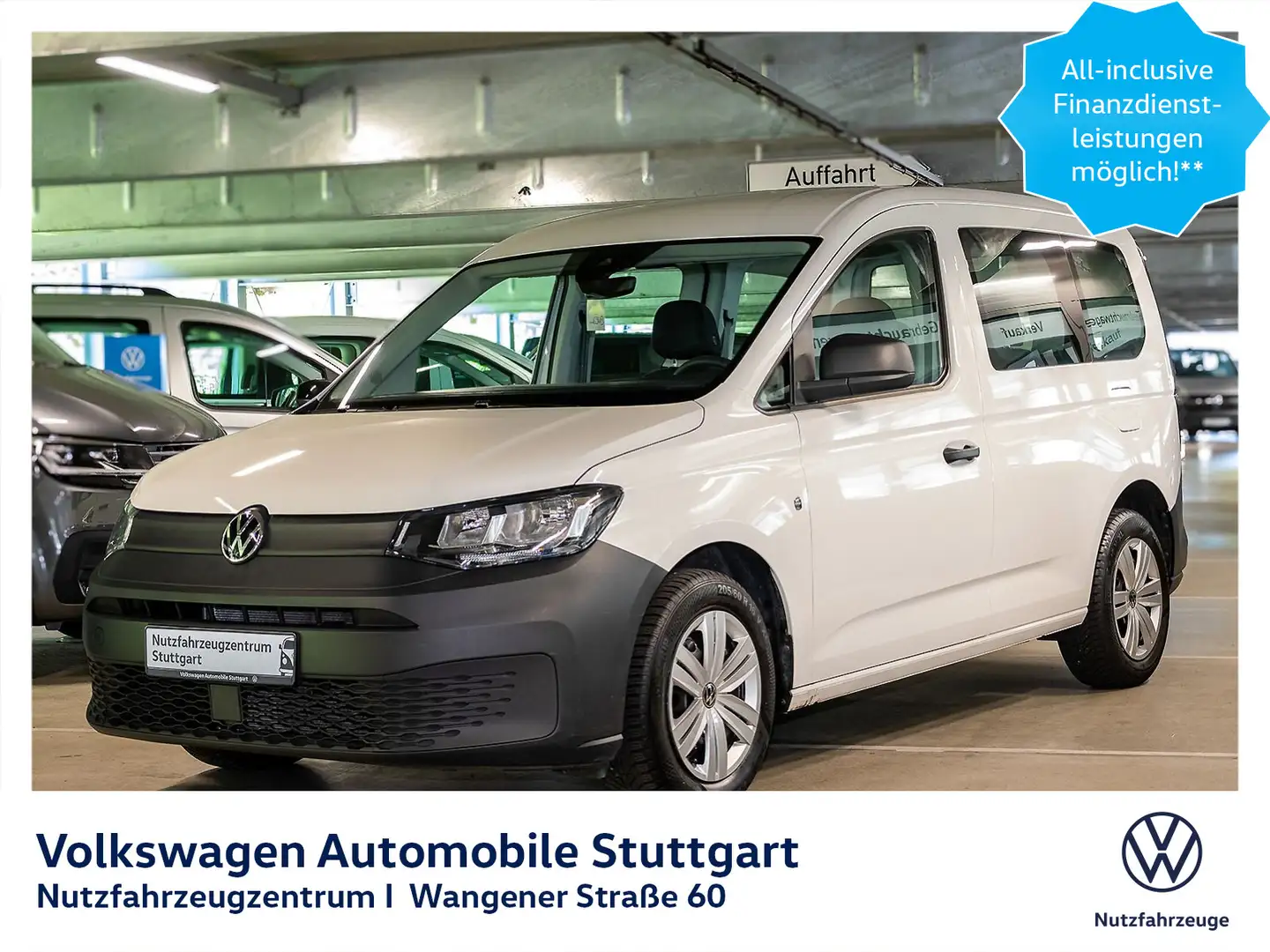 Volkswagen Caddy 2.0 TDI Euro 6 d ISC FCM Wit - 1