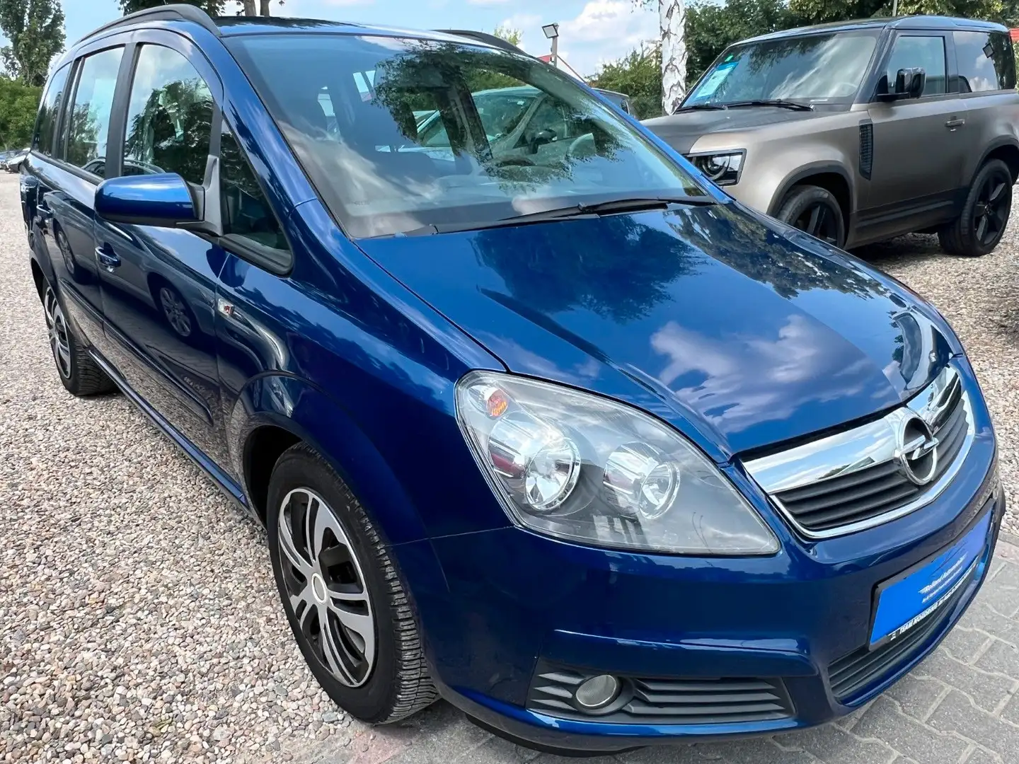 Opel Zafira B Edition*1.HD*Klima*PDC*E-Paket*7.Sitzer Blau - 2