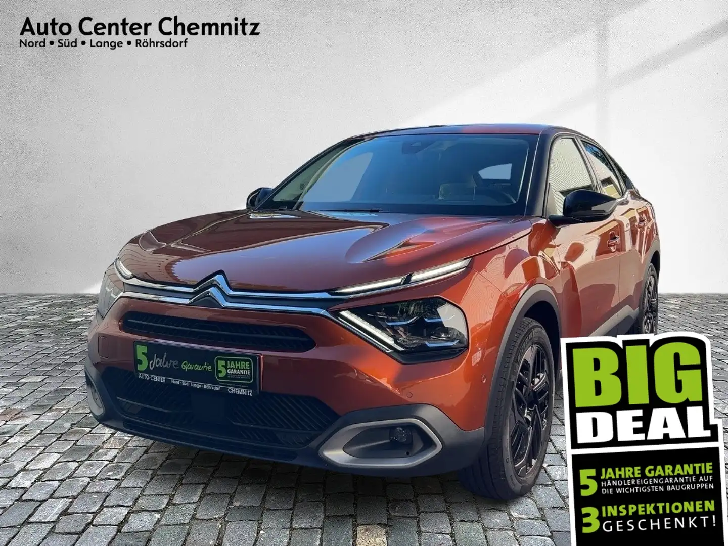 Citroen C4 AT8 130 Shine AHK/HeadUp/FullLED/360° Arancione - 1