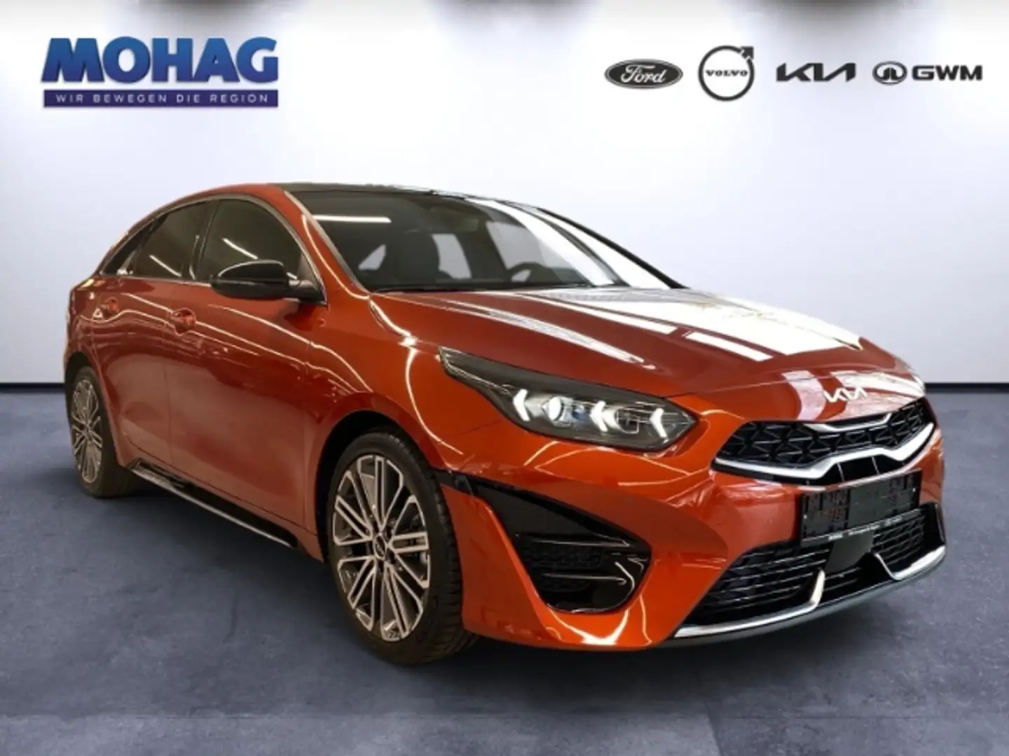 Kia ProCeed / pro_cee'd *GT-line*RFK*PDC v+h*elektr. Panoramadach* Orange - 2