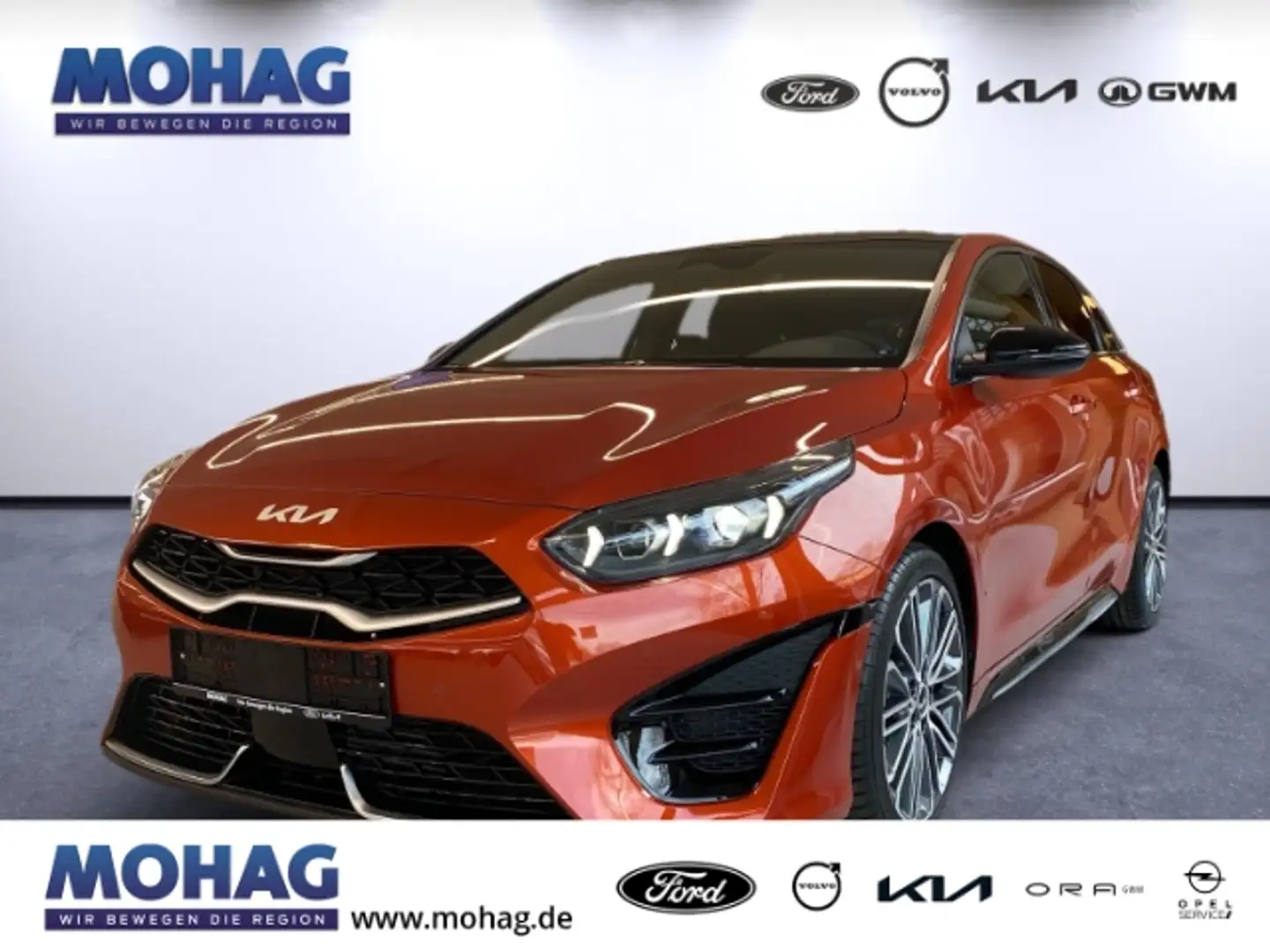 Kia ProCeed / pro_cee'd *GT-line*RFK*PDC v+h*elektr. Panoramadach* Orange - 1