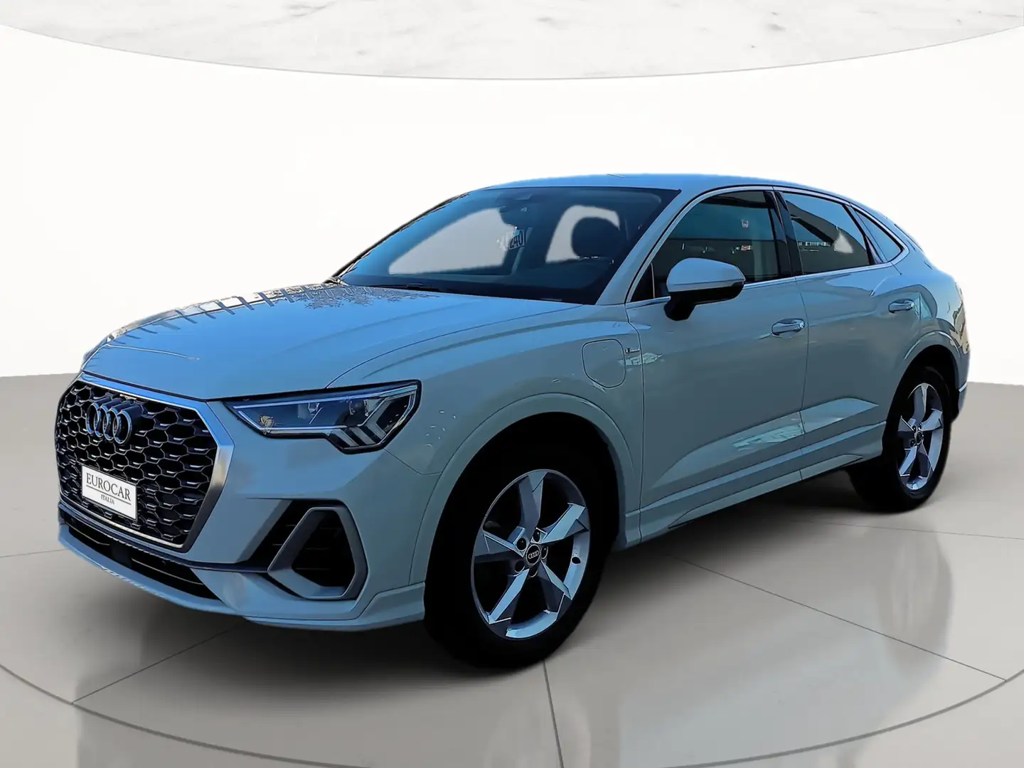 Audi Q3 sportback 45 1.4 tfsi e s line edition s-tronic Weiß - 1