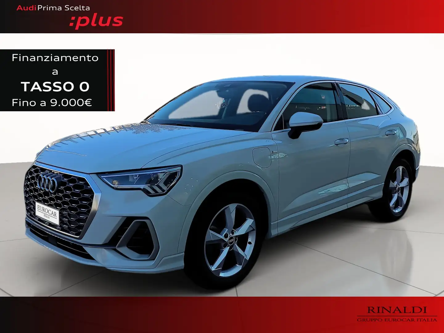 Audi Q3 sportback 45 1.4 tfsi e s line edition s-tronic Blanc - 1