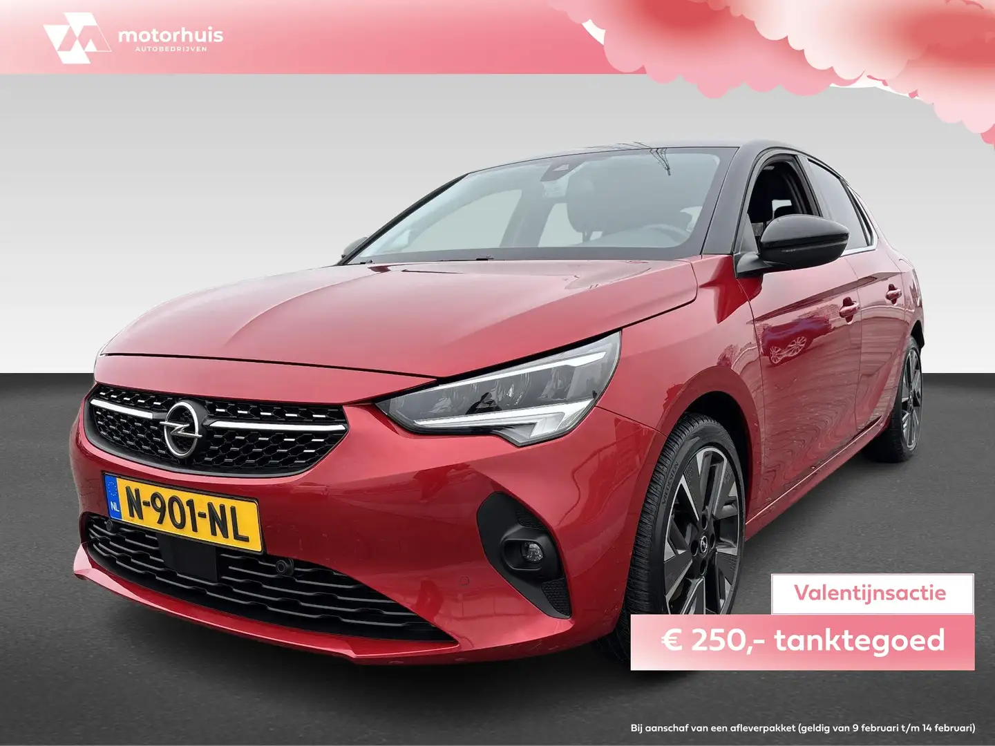 Opel Corsa-e Electric 50kWh 136pk 11 KW Elegance | NAVI | LMV 1 Rouge - 1