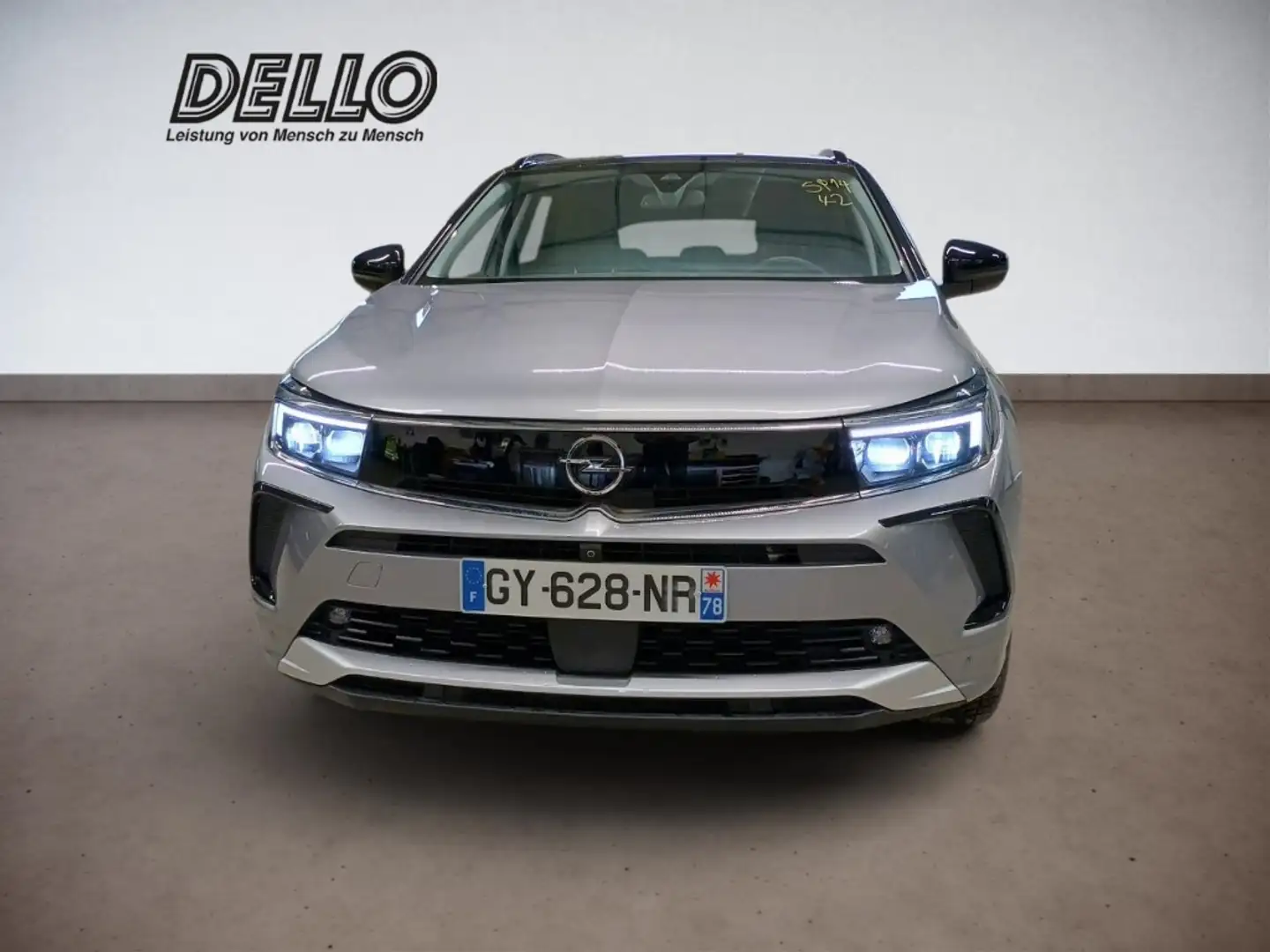 Opel Grandland 1.2T ELEGANCE AHK-abnehmbar Navi LED El. Heckklapp Grau - 2