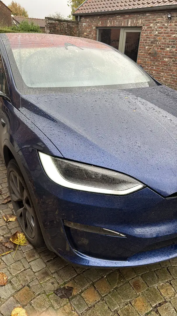 Tesla Model X 100 kWh Dual Motor Long Range (492 kW) Bleu - 2
