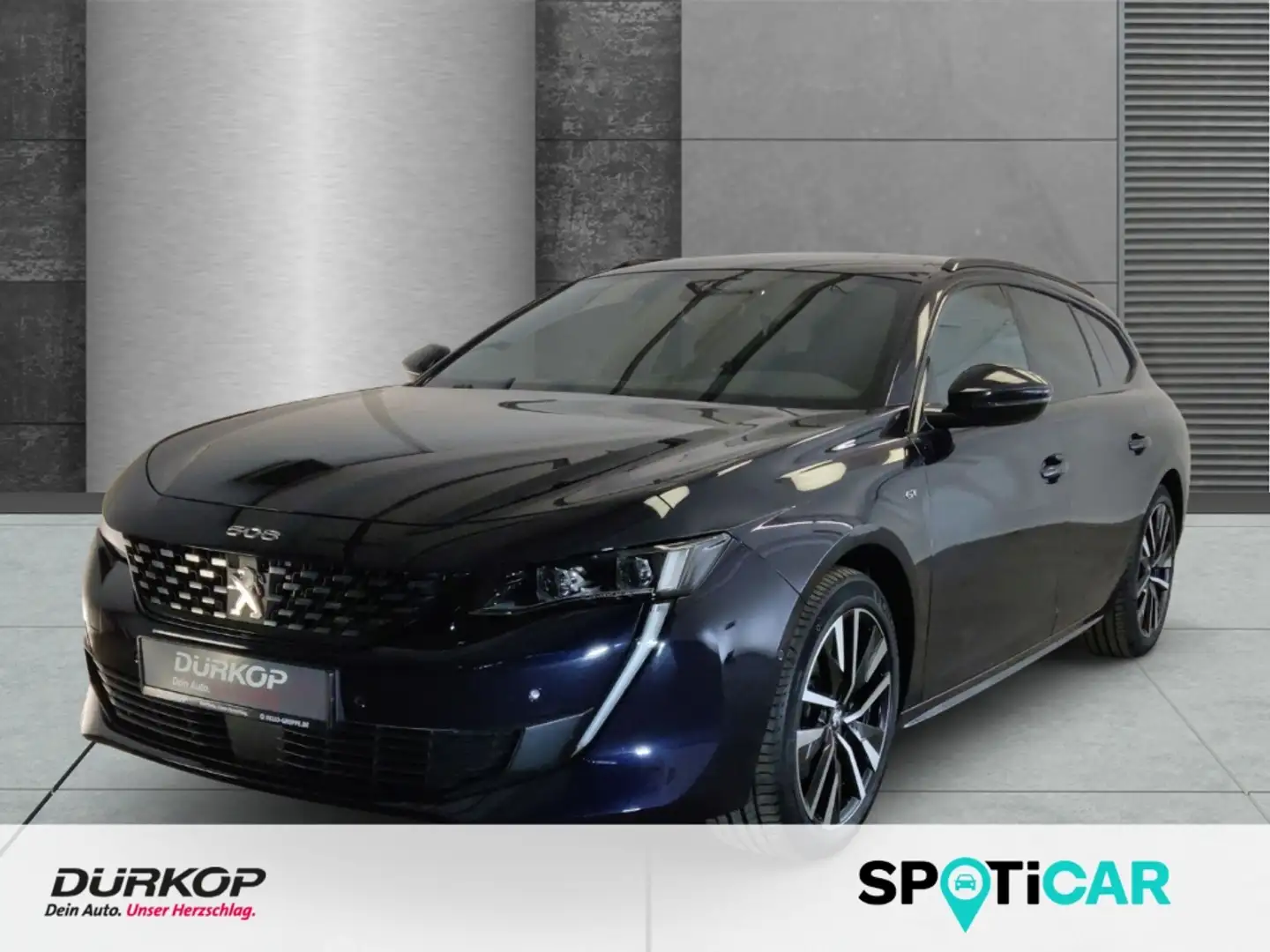 Peugeot 508 SW 1.2 GT Sportpaket AHK-klappbar Navi LED Bleu - 1