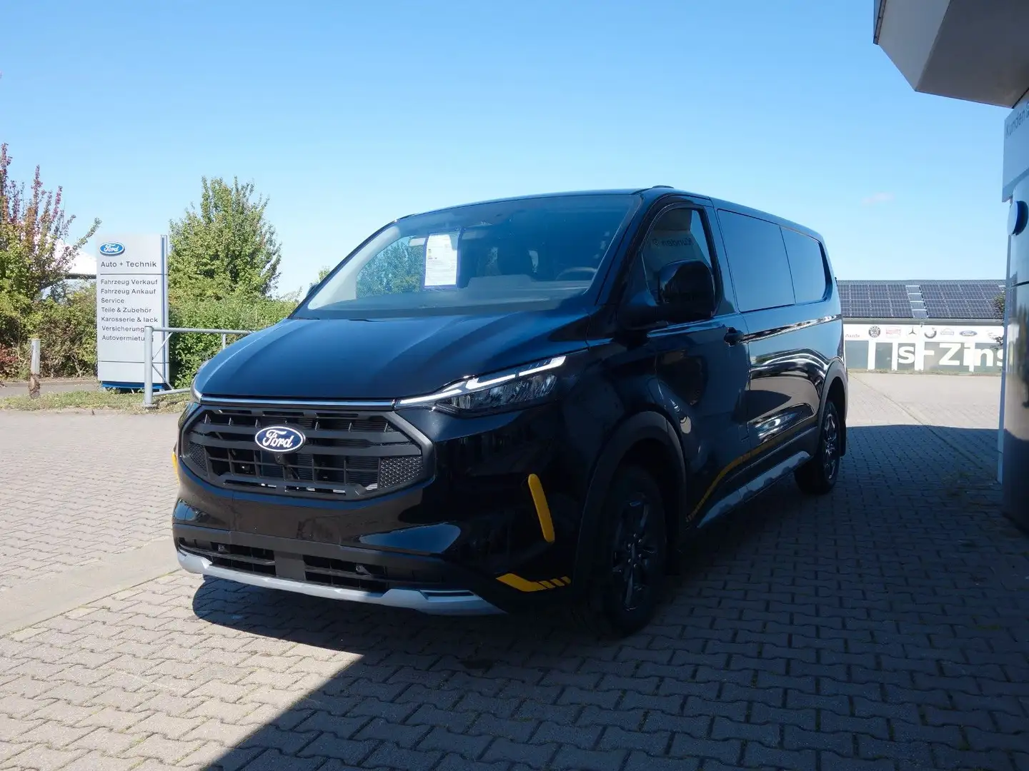 Ford Transit Custom L2 DOKA Trail STHZ SHZ NAVI LED Noir - 2