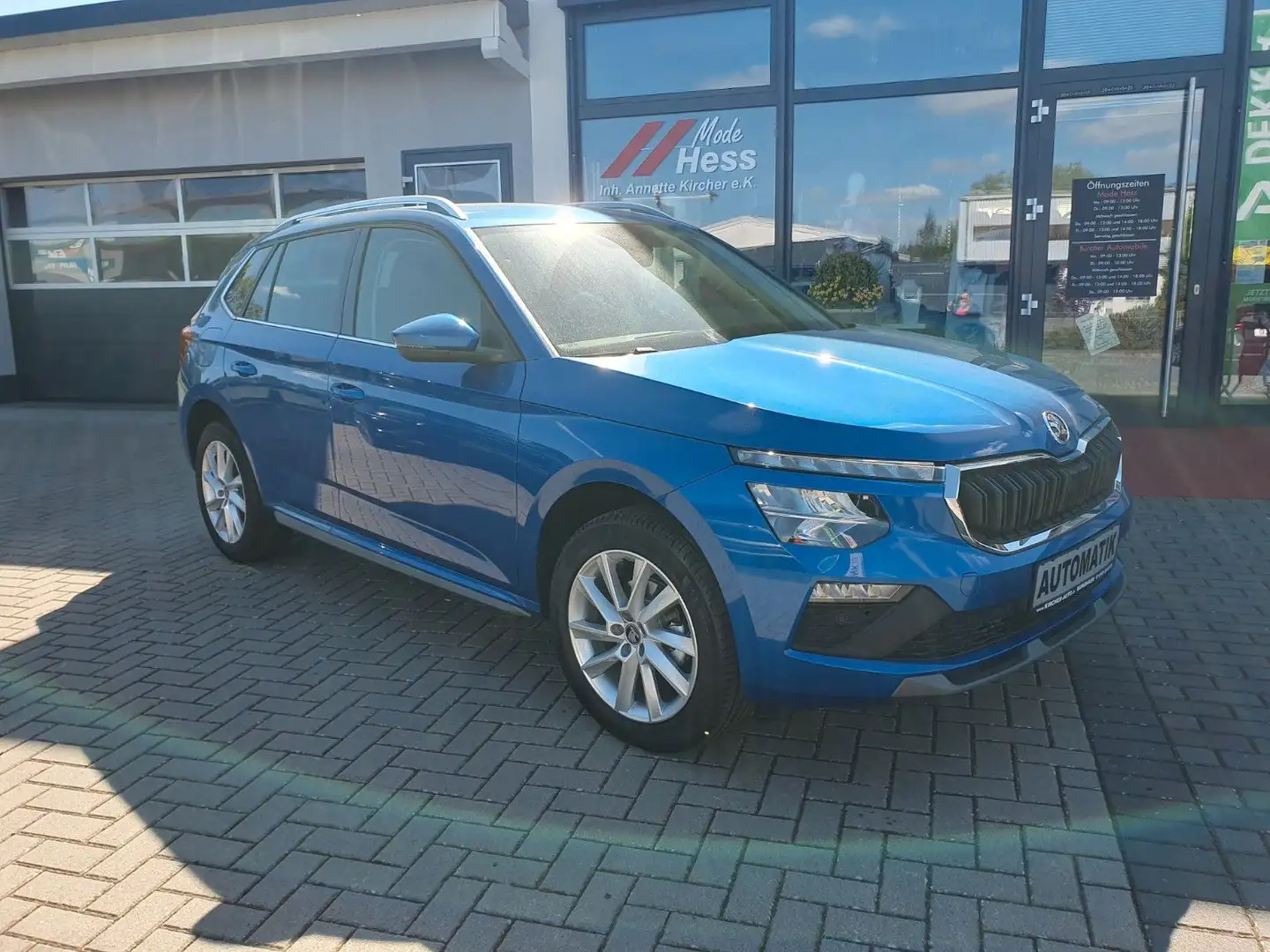 Skoda Kamiq TSI Drive, Alu 17",***10 J. KIRCHER-AUTO** Blau - 2