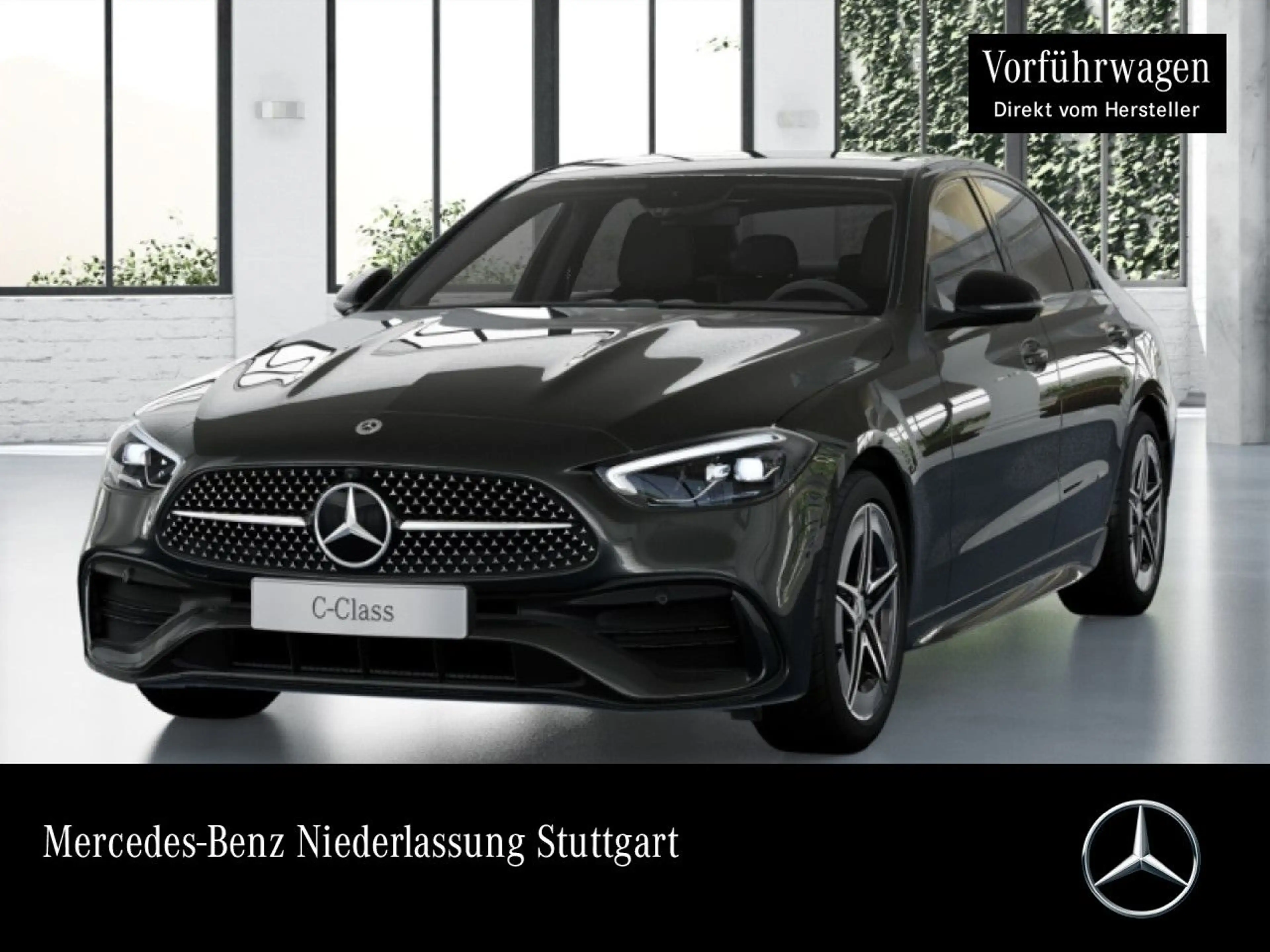 Mercedes-Benz C 220 d AMG+NIGHT+360+LED+TOTW+KEYLESS+9G