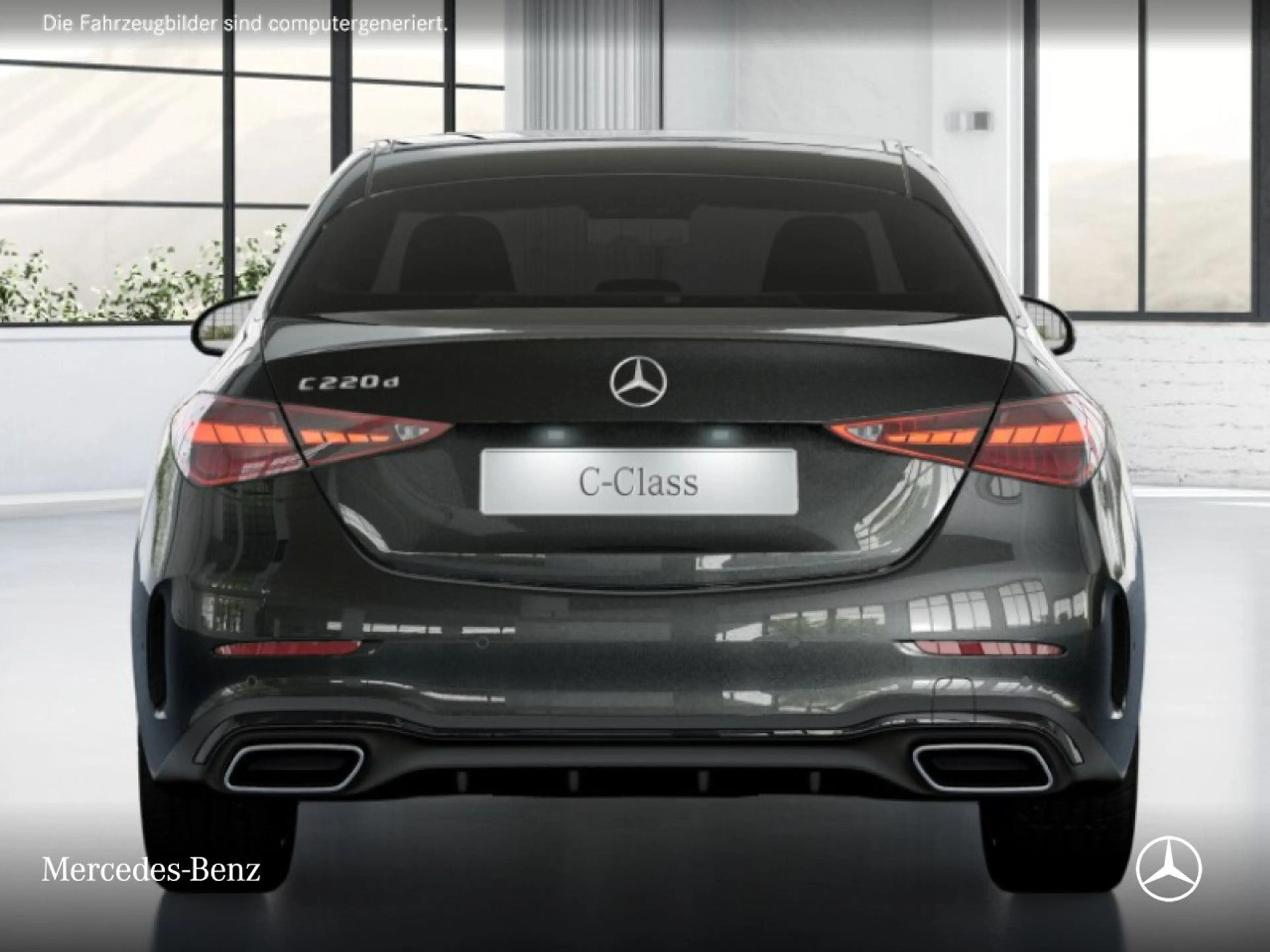 Mercedes-Benz C 220 d AMG+NIGHT+360+LED+TOTW+KEYLESS+9G — photo 7