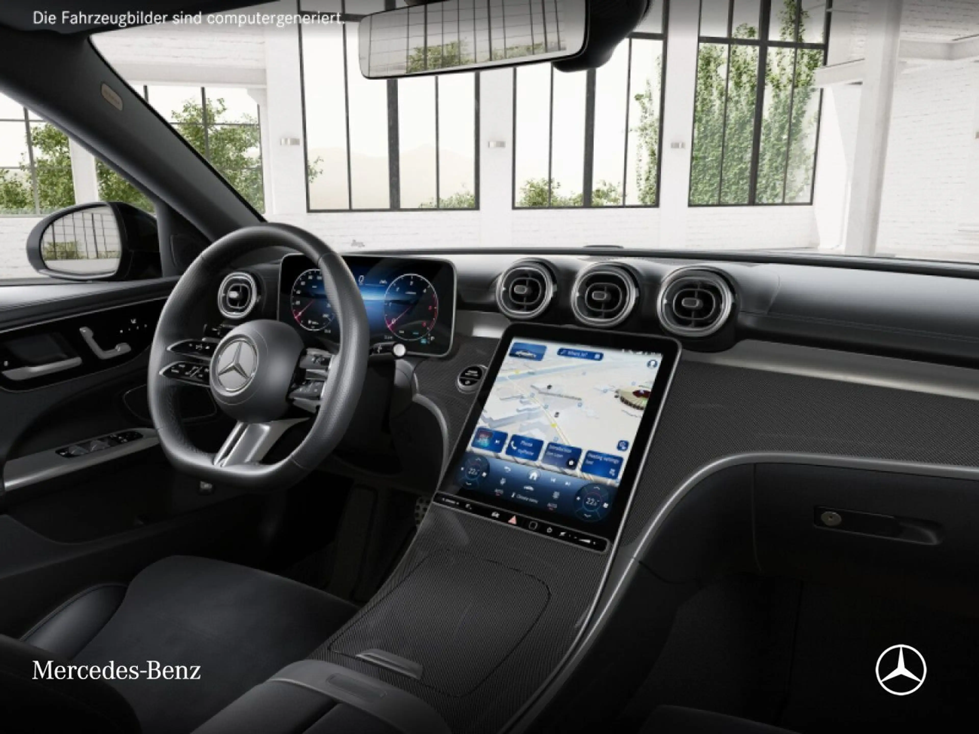 Mercedes-Benz C 220 d AMG+NIGHT+360+LED+TOTW+KEYLESS+9G — photo 10