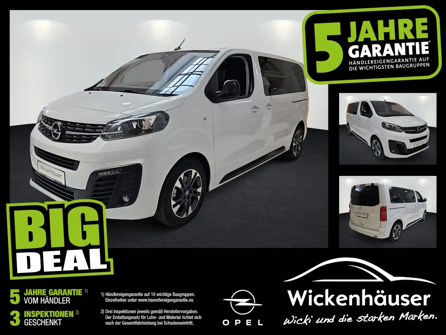 Opel Zafira Life 2.0 M Intelligrip*PDC*2 SCHIEBETÜREN Weiß - 1