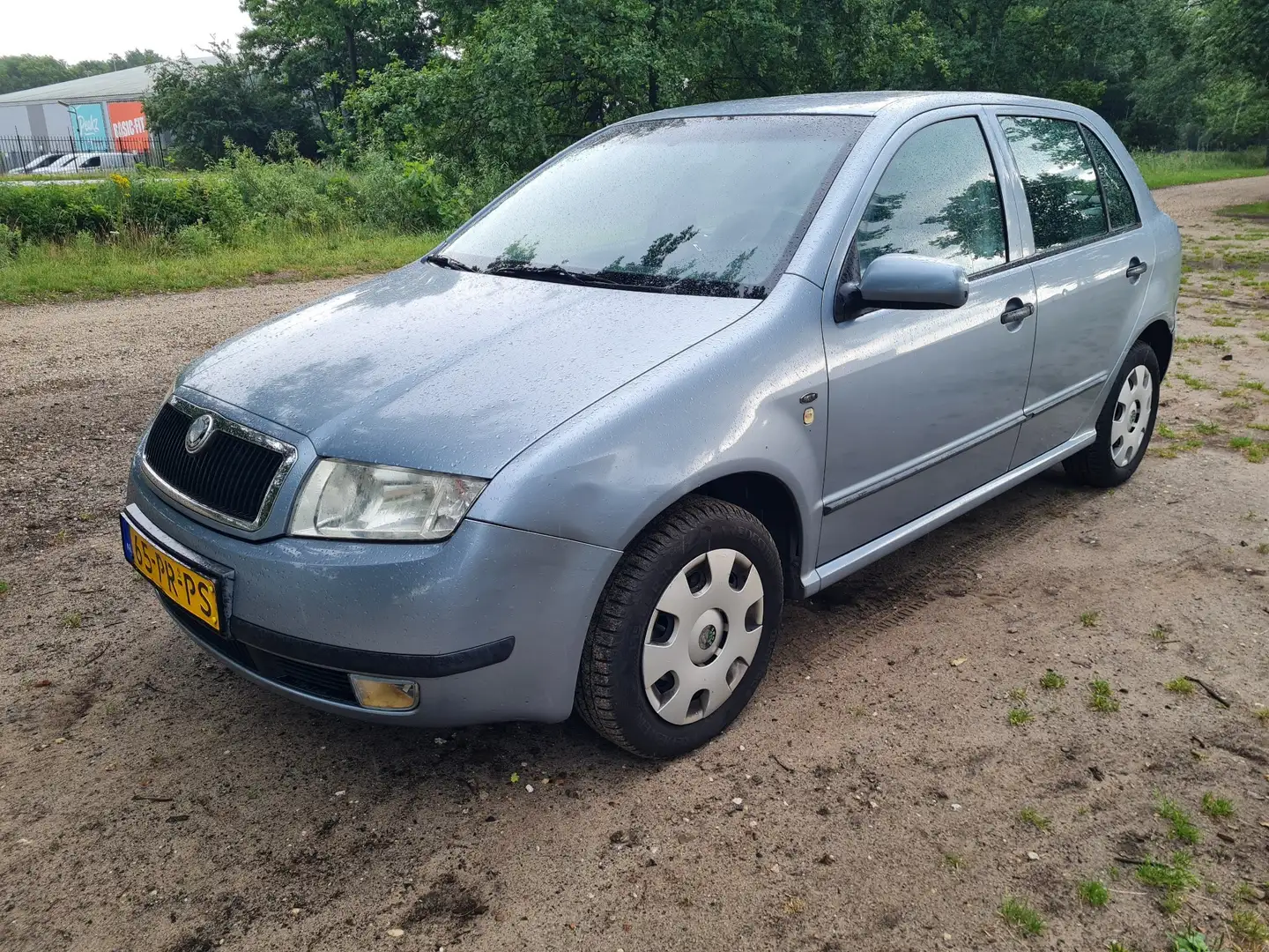Skoda Fabia 1.4-16V Elegance Bleu - 1