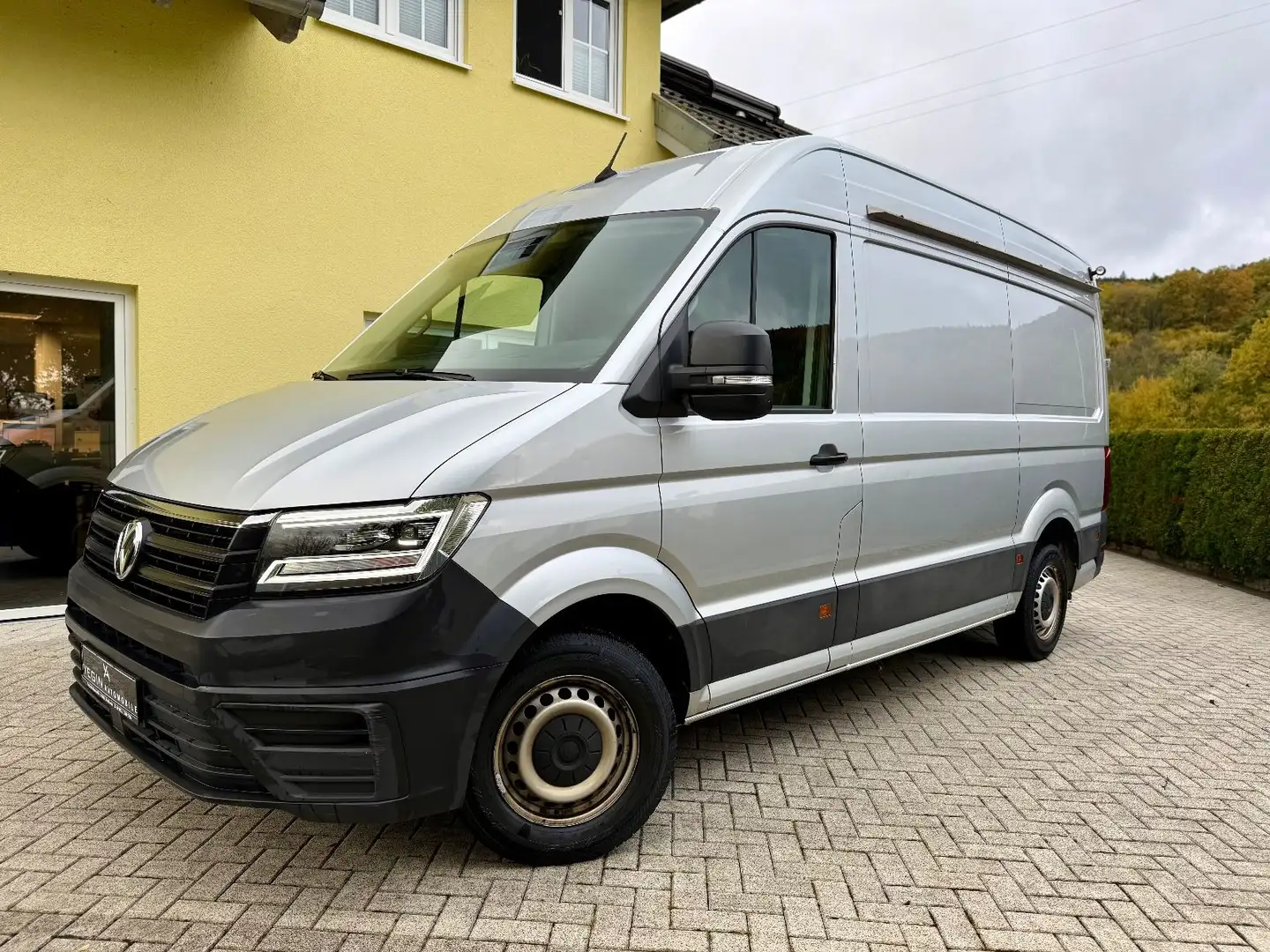 Volkswagen Crafter Kasten 35 2.0 TD L2H2 AHK-LED-Bott Regal Silber - 2