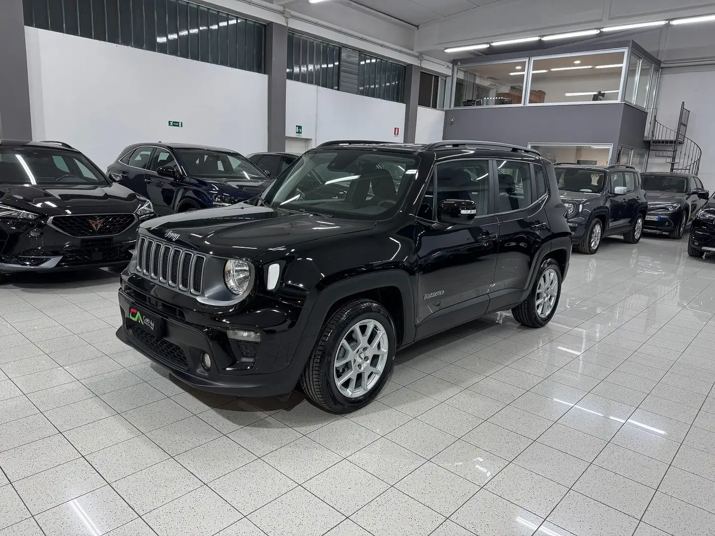 Jeep Renegade 1.6mjt Limited 130cv TELECAMERA PARI NUOVO Negro - 1