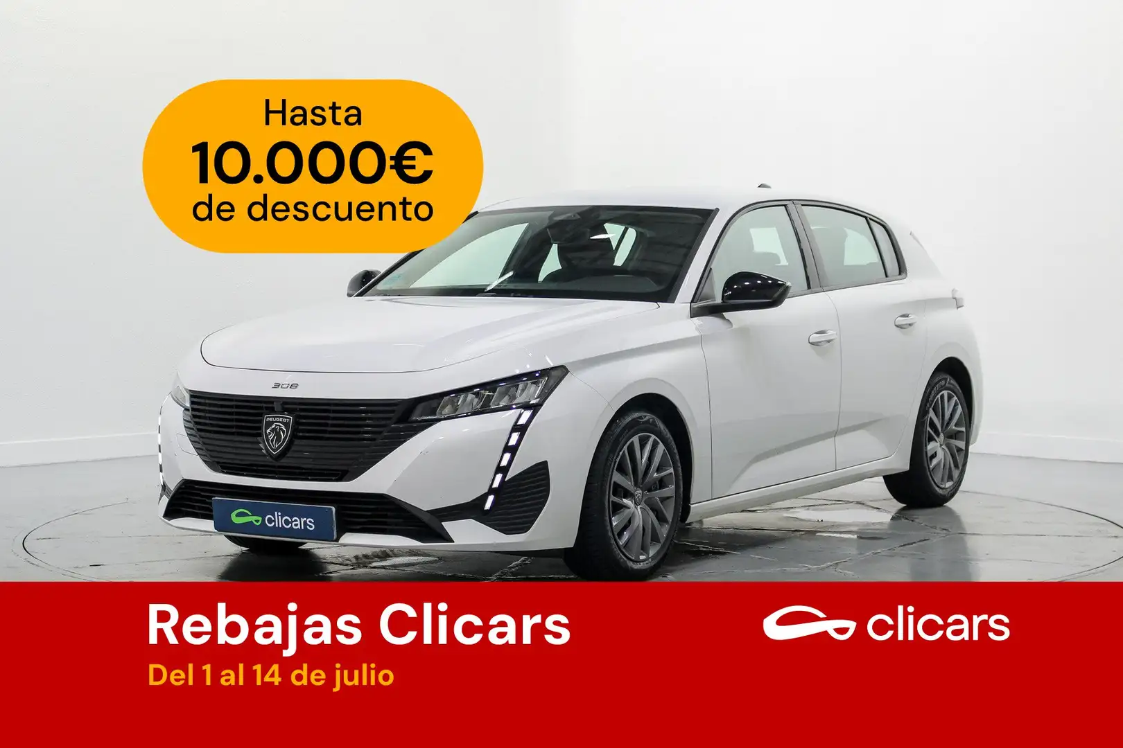 Peugeot 308 1.2 PureTech S&S Active Pack 110 Blanco - 1