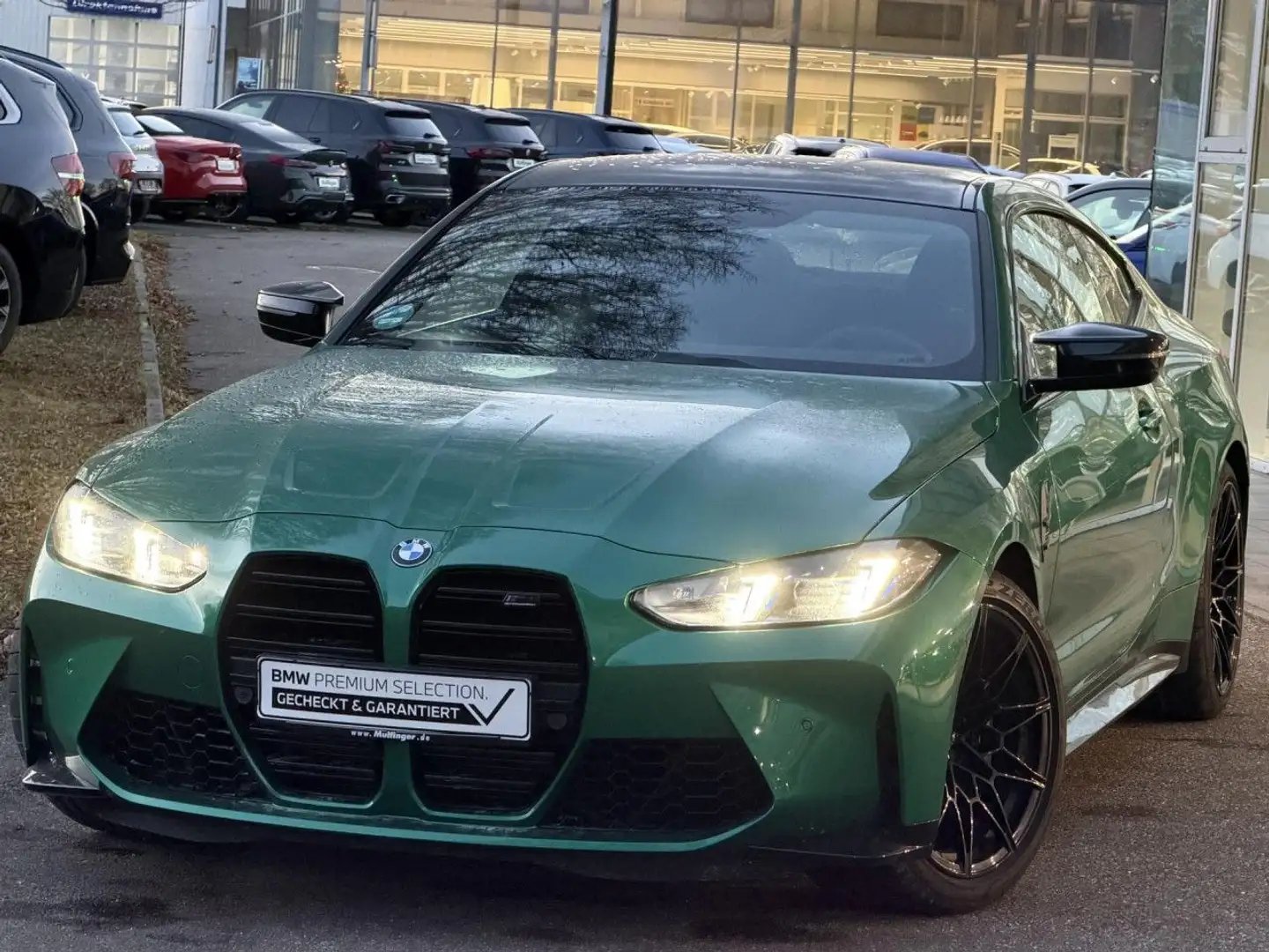 BMW M4 Compet.AlcantaraLenkr.CarbonDach HUD Har/Kar Grün - 2