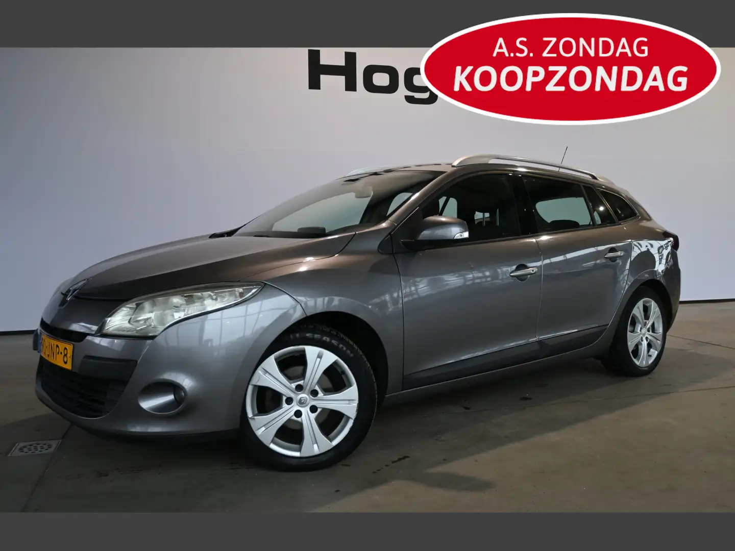Renault Megane Estate 1.4 TCe Dynamique Ecc Navigatie Trekhaak Al Grijs - 1