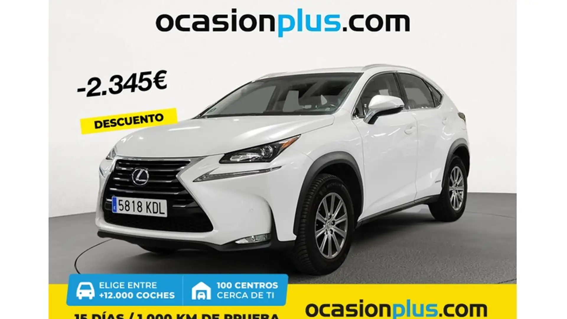Lexus NX 300 300h Business Navigation 2WD Blanco - 1