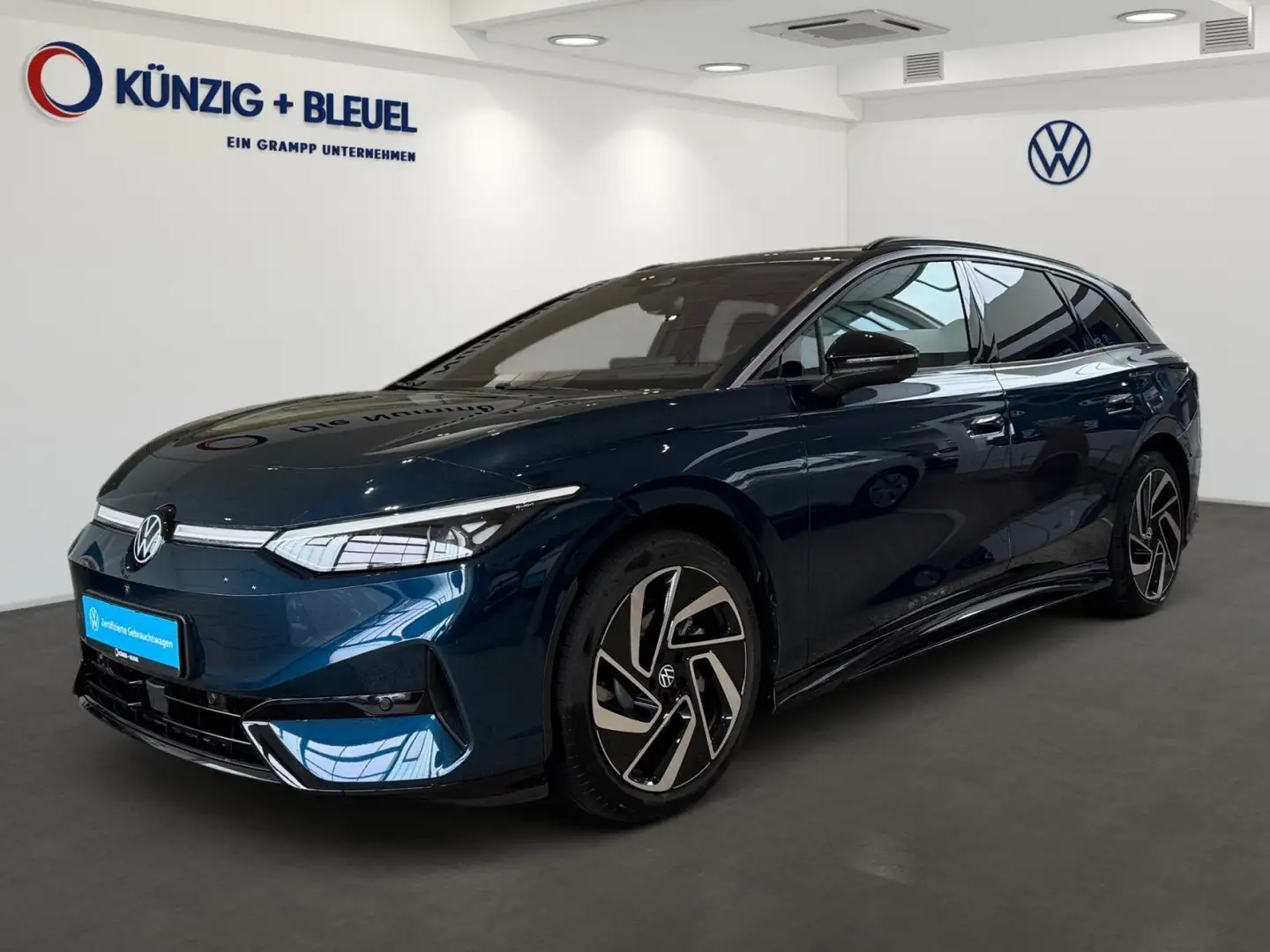 Volkswagen ID.7 Pro 286PS NAV*360°KAM*WÄRMEPUMPE*CARPLAY Blau - 2