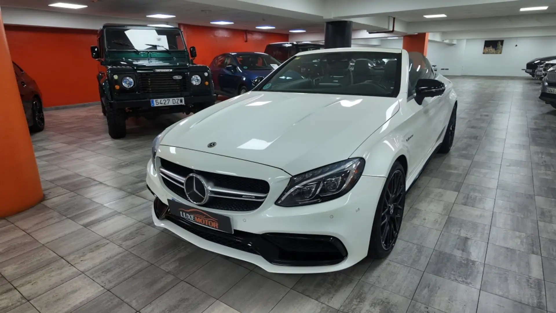 Mercedes-Benz C 63 AMG Cabrio S 7G Plus Blanco - 1